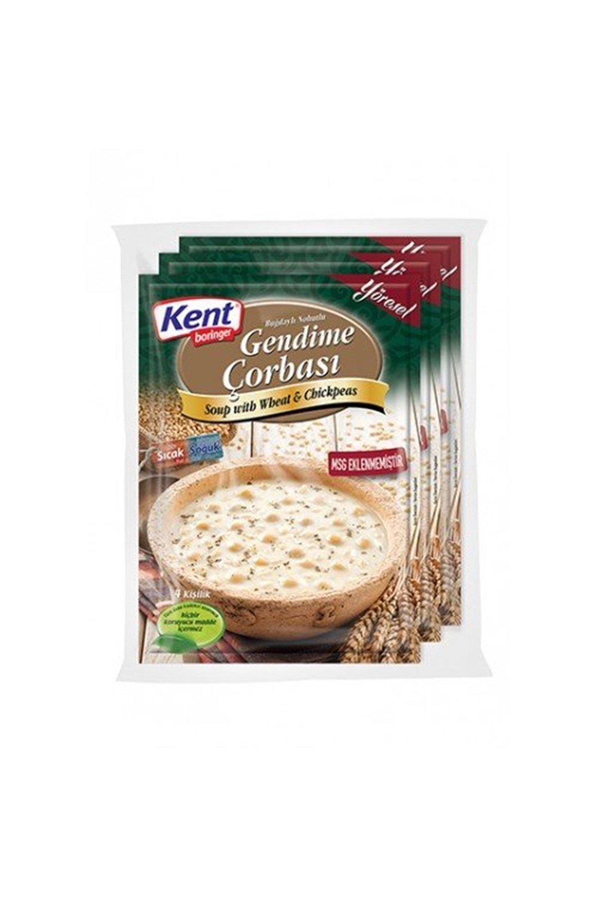 Kent Boringer Gendime Çorbası 92 Gr 3 lü