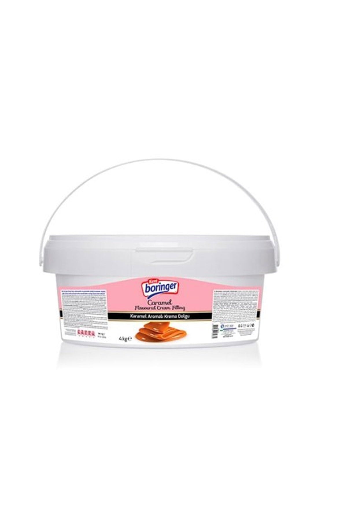 Kent Boringer Karamel Aromalı Krema Dolgu 4 Kg