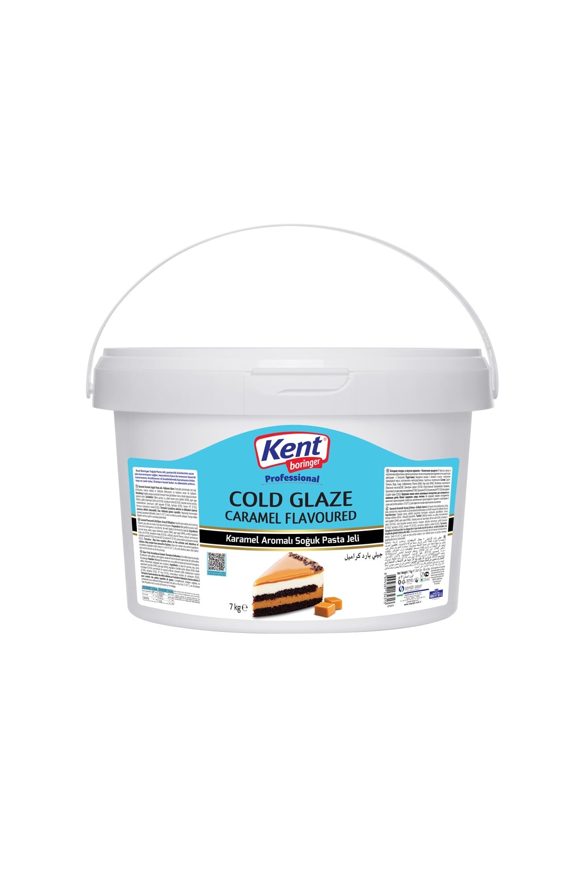 Kent Boringer Karamel Aromalı Soğuk Pasta Jeli 7 Kg