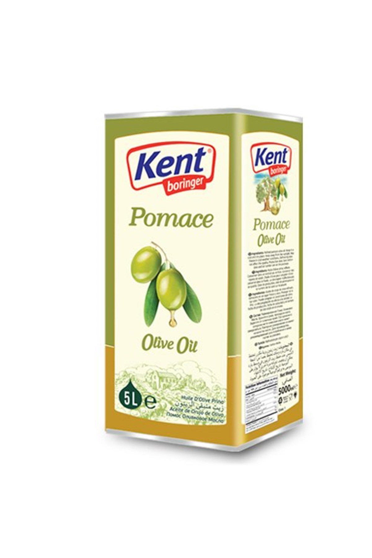 Kent Boringer Pirina Zeytinyağı 5 lt