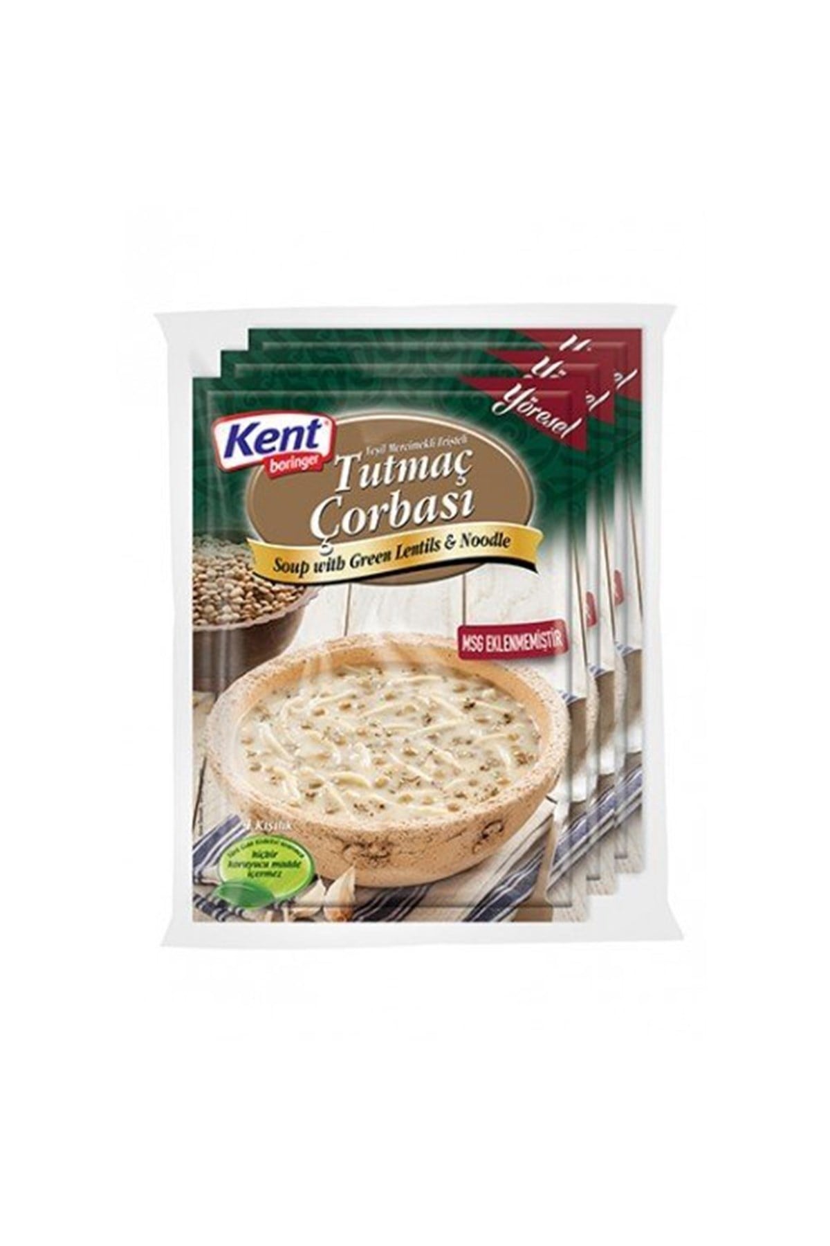 Kent Boringer Tutmaç Çorbası 118 Gr 3 lü