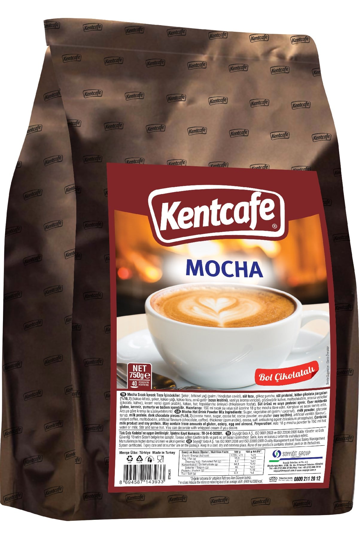 Kentcafe Mocha 750 Gr