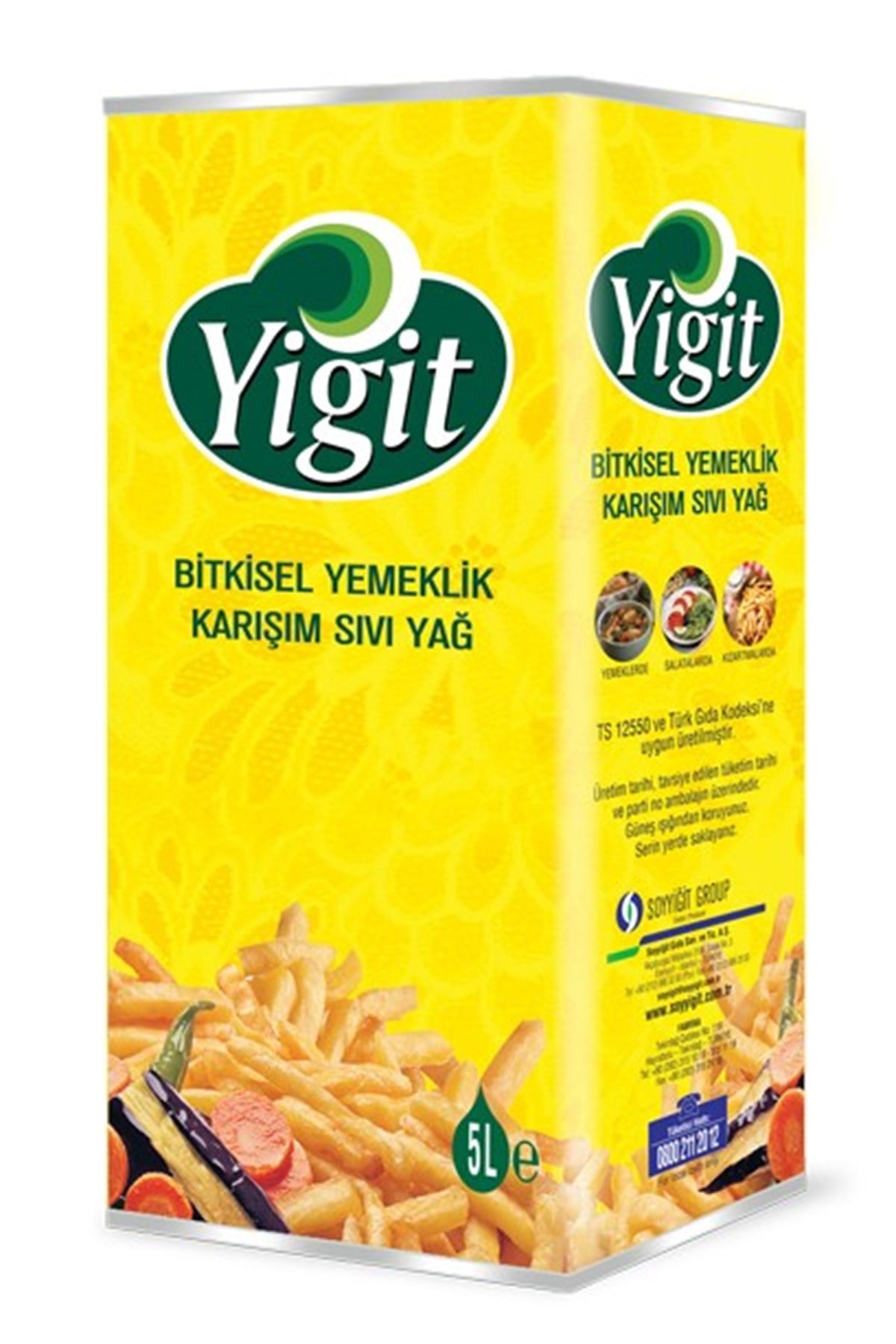 Yiğit Bitkisel Karışım  5 Lt