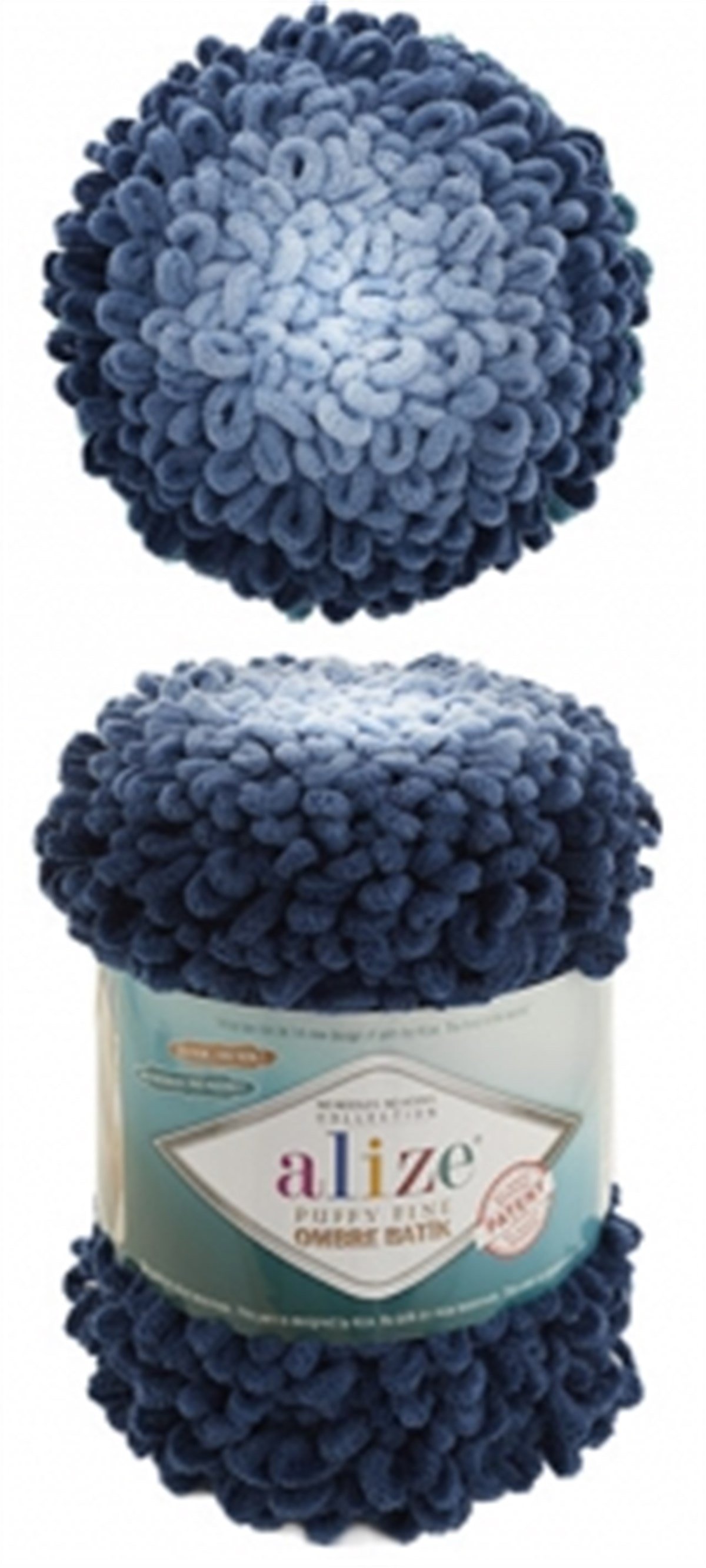 PUFFY FİNE OMBRE BATİK