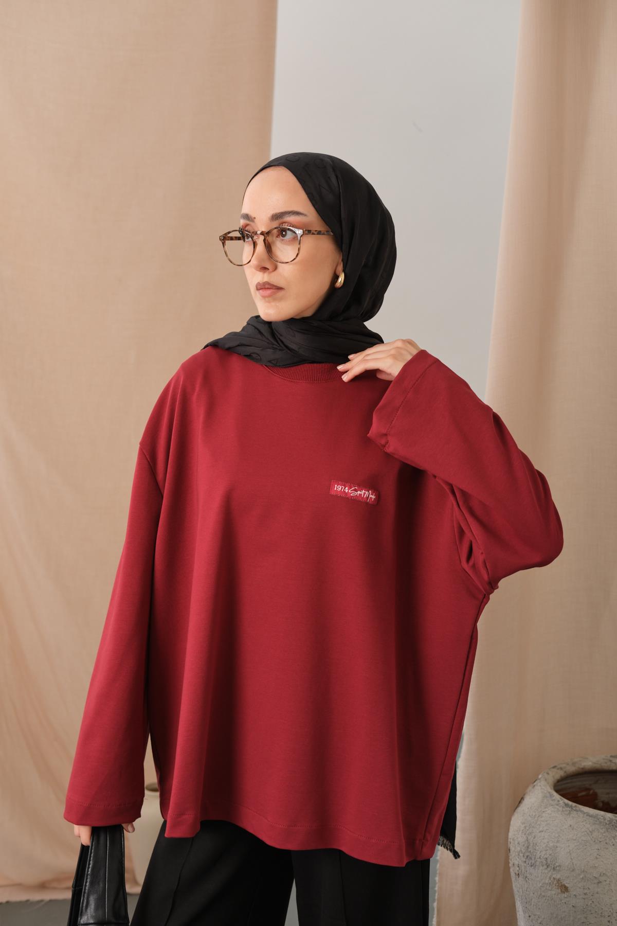 Arma Detay Tunik Kırmızı