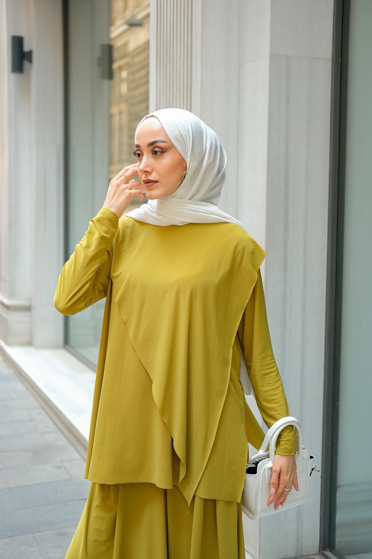 Asimetrik Salaş Takım Yağ Yeşil