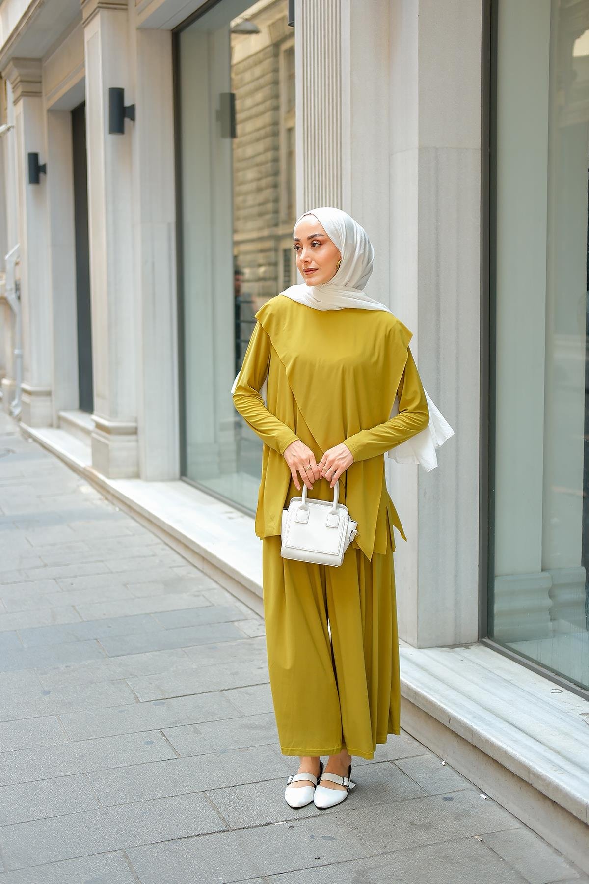 Asimetrik Salaş Takım Yağ Yeşil