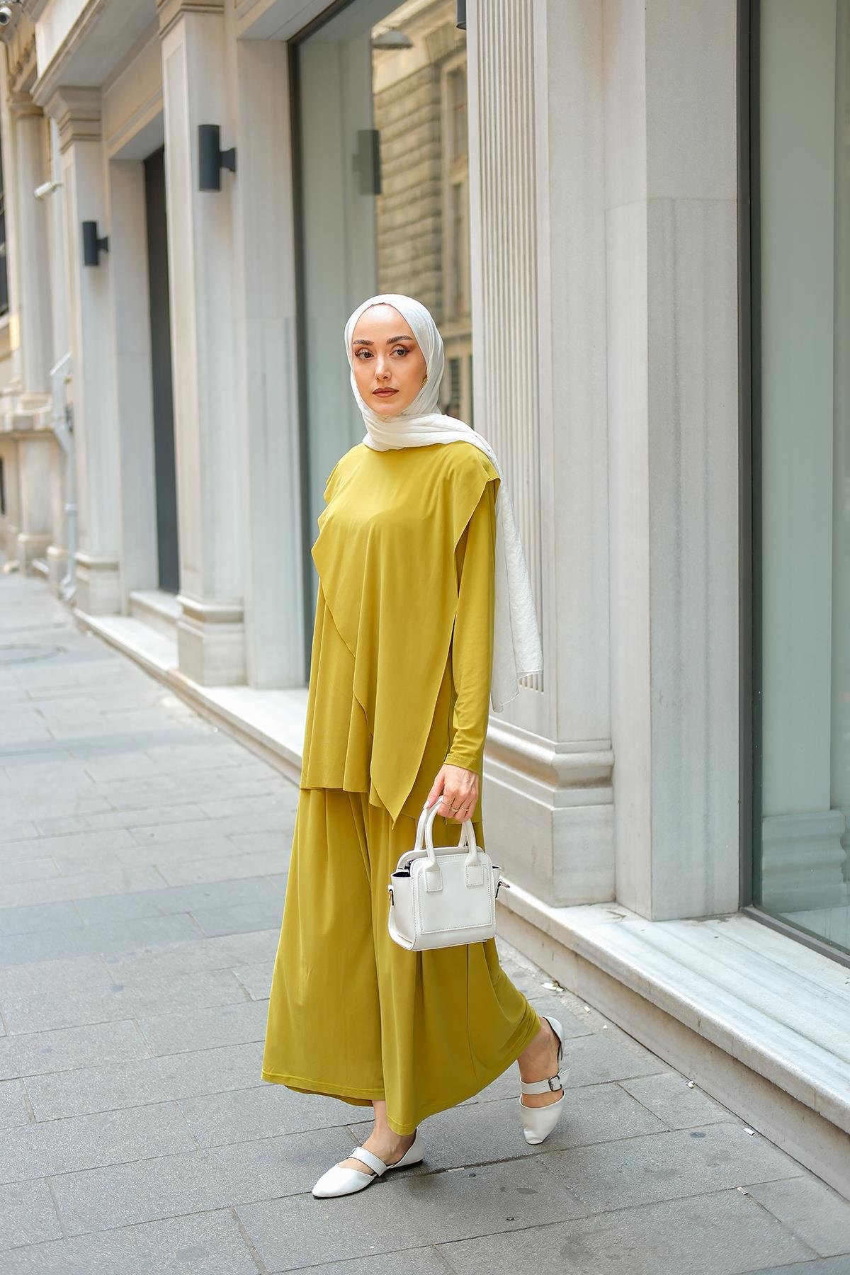 Asimetrik Salaş Takım Yağ Yeşil