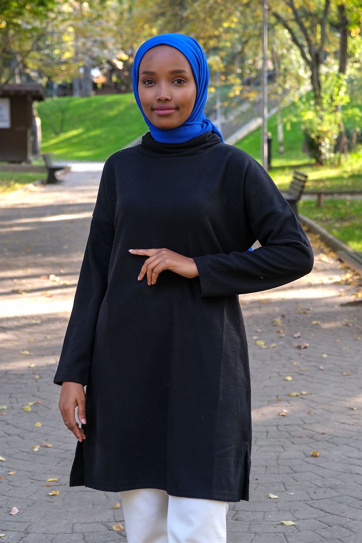 Uygun Fiyatlı BALIKCI YAKA TUNIK  SIYAH | Loccomoda.com 