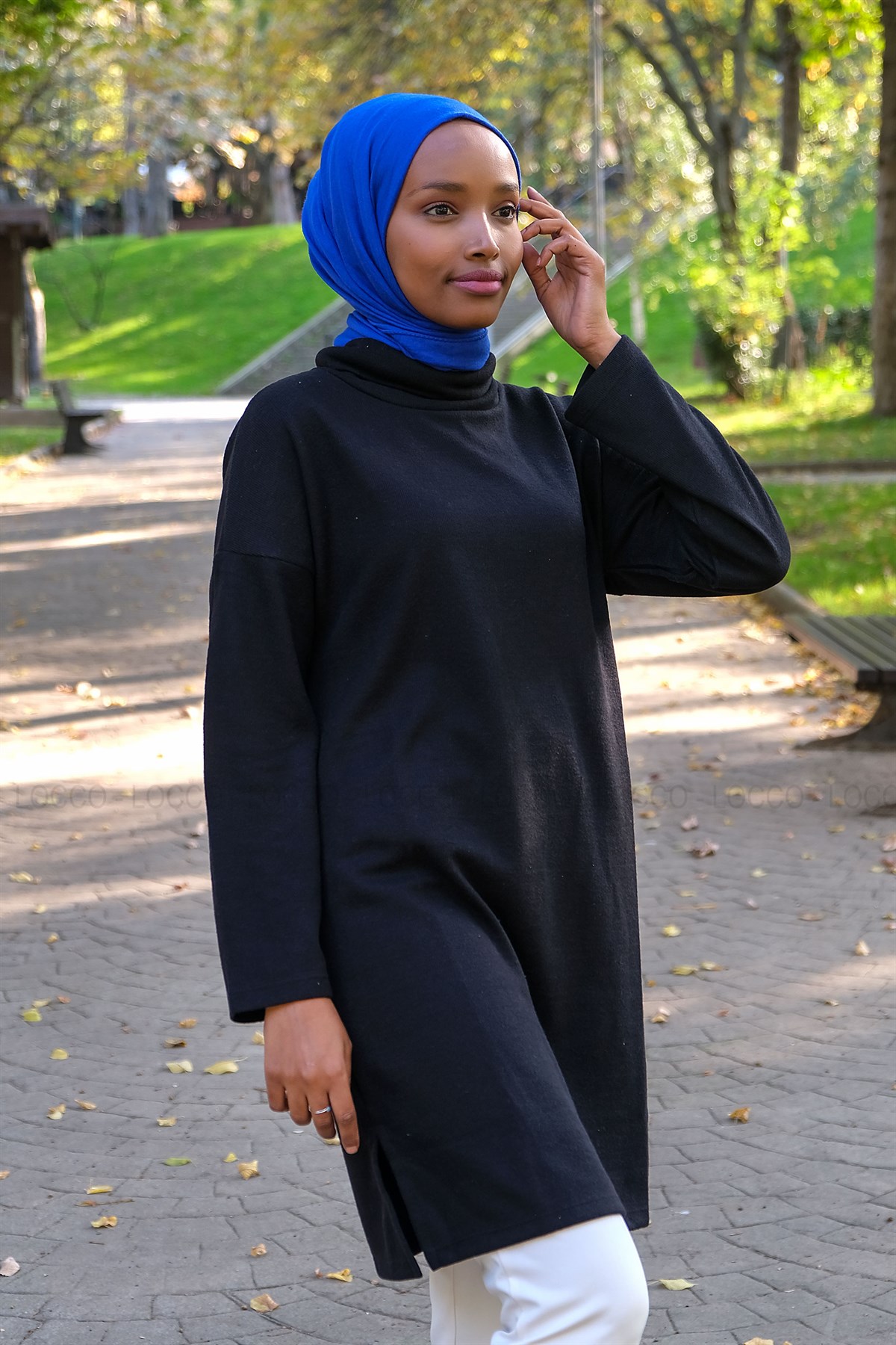 Uygun Fiyatlı BALIKCI YAKA TUNIK  SIYAH | Loccomoda.com 