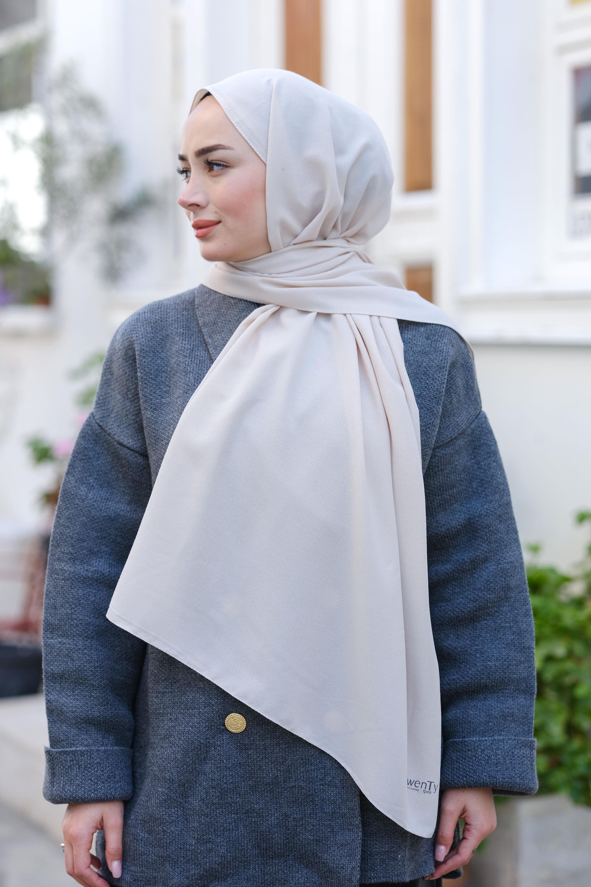 Bambu Şal Krem