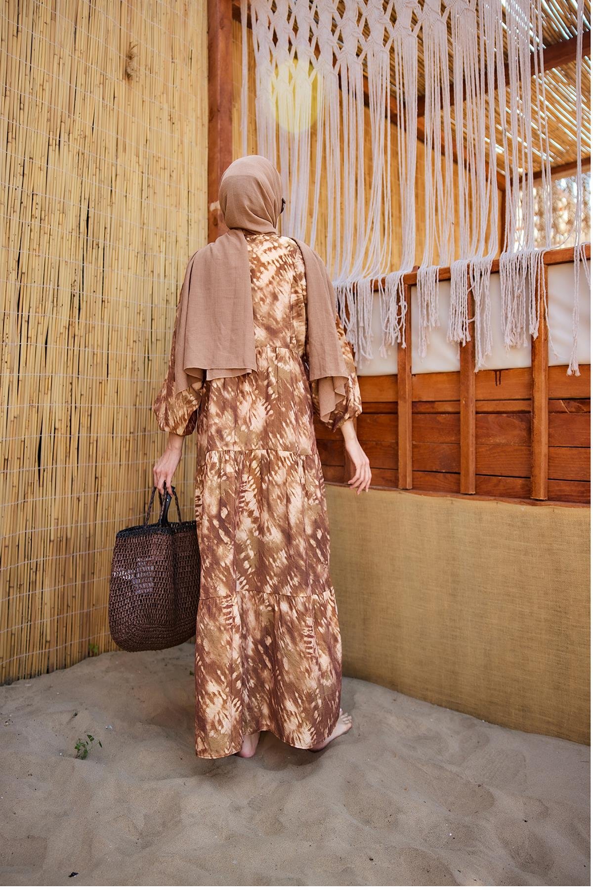 Batik Desen Elbise Vizon