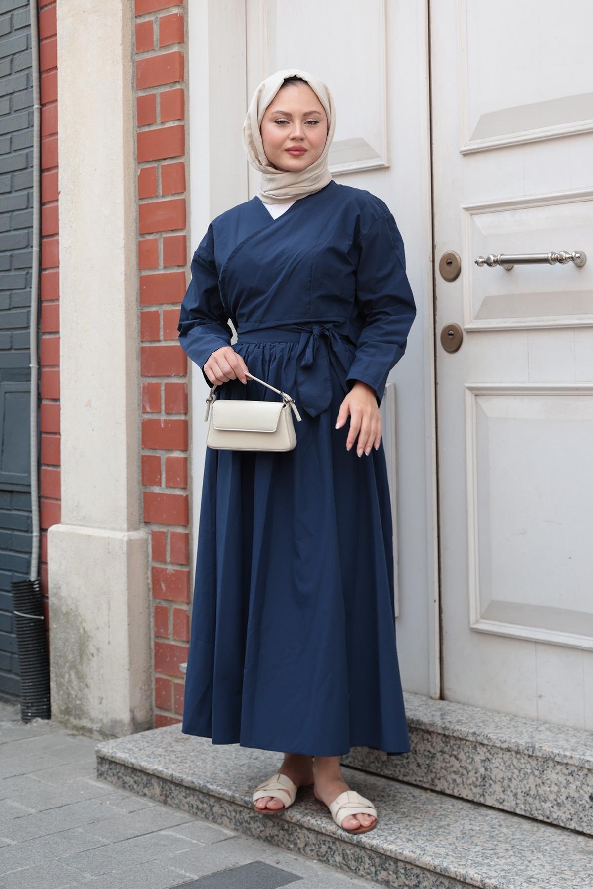 Bolera Etiketli İkili Takım Lacivert