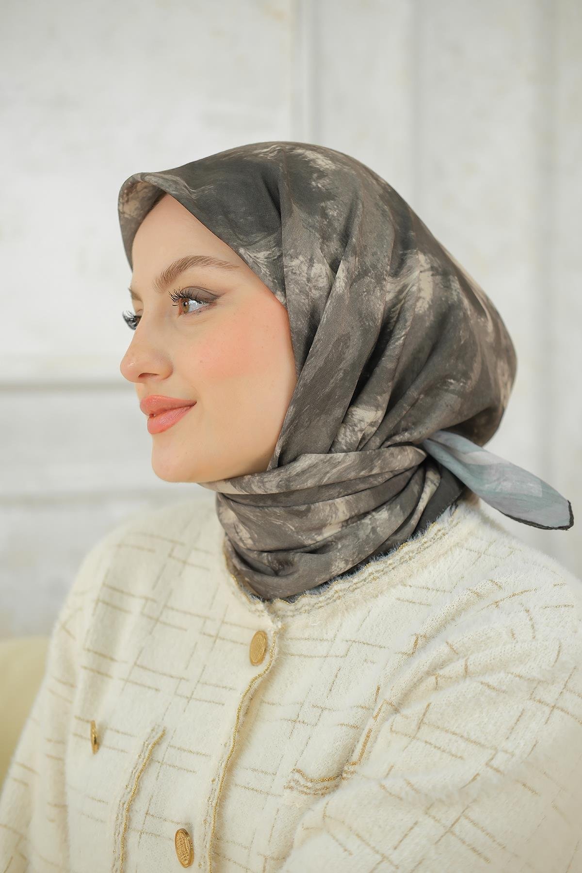 Bulut Soft Eşarp Küf Yeşil