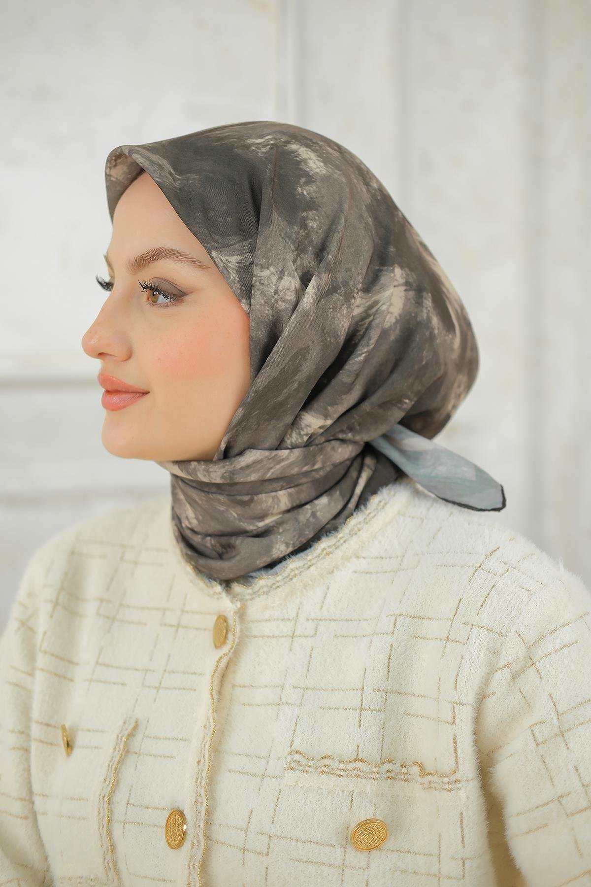 Bulut Soft Eşarp Küf Yeşil