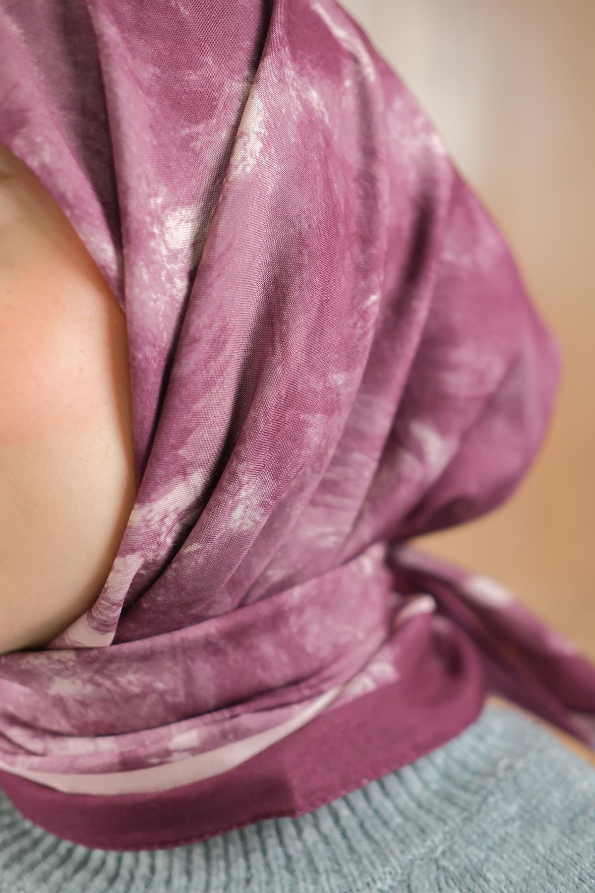 Bulut Soft Eşarp Mürdüm