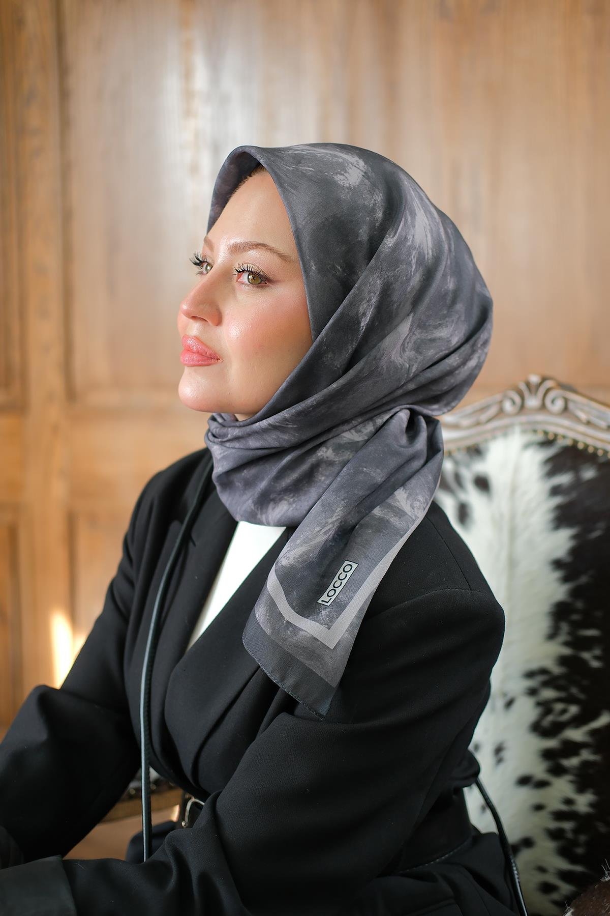 Bulut Soft Eşarp Siyah