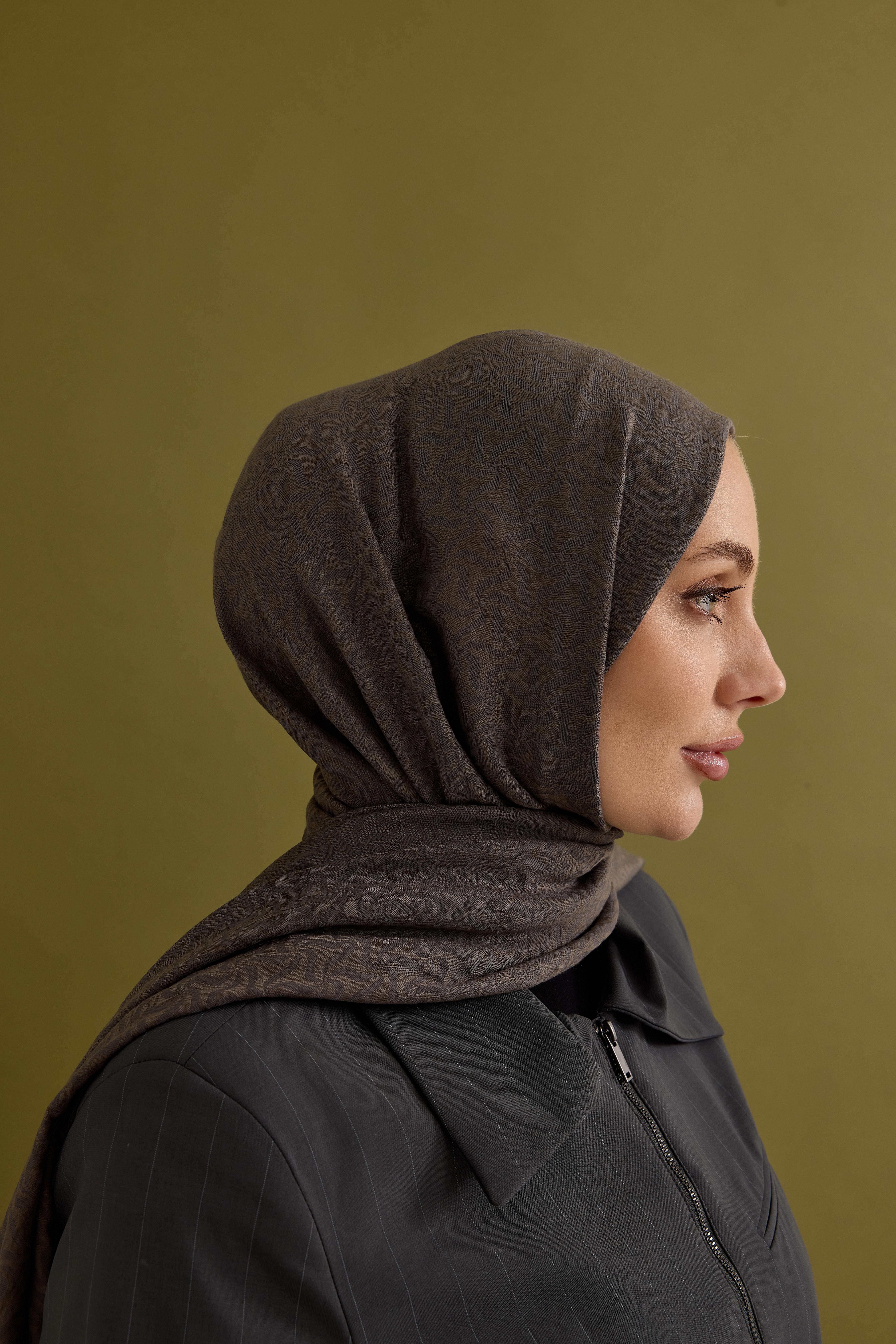 Candy Desen Şal duman gri