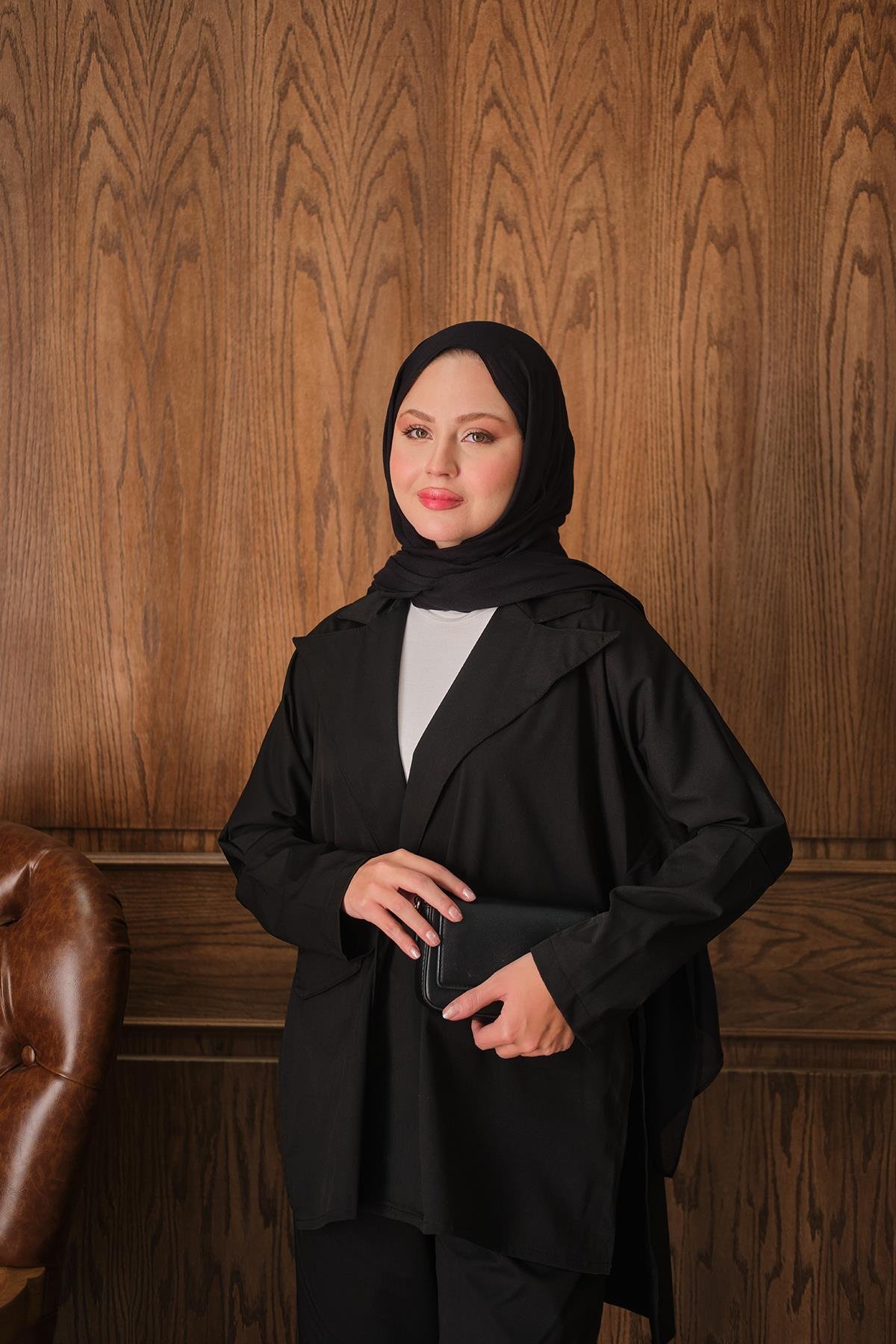 Ceketli Takım Siyah