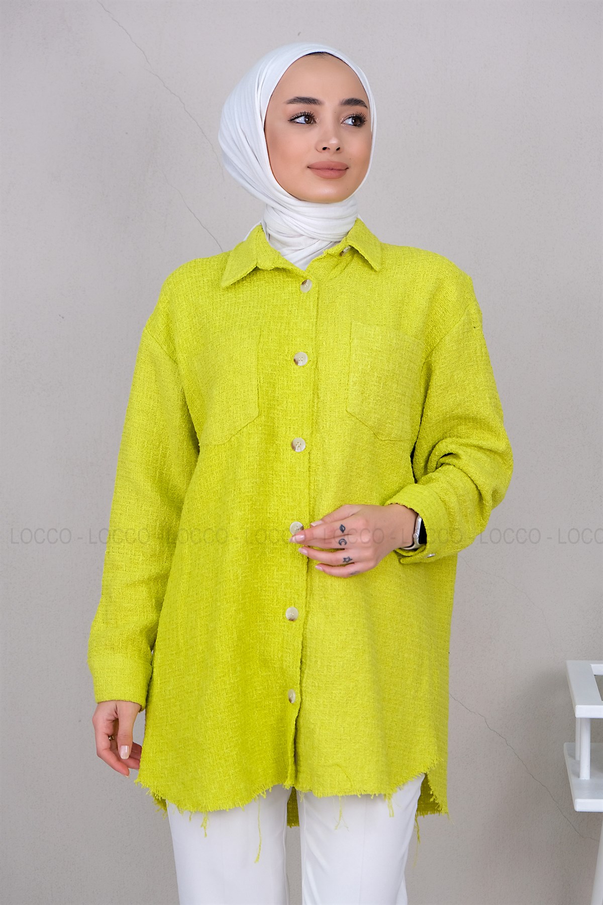 Uygun Fiyatlı CIFT CEPLI GOMLEK  FISTIK YESIL | Loccomoda.com 