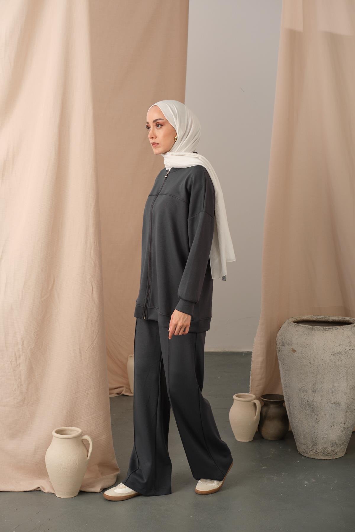 Cima Detay İkili Takım Antrasit