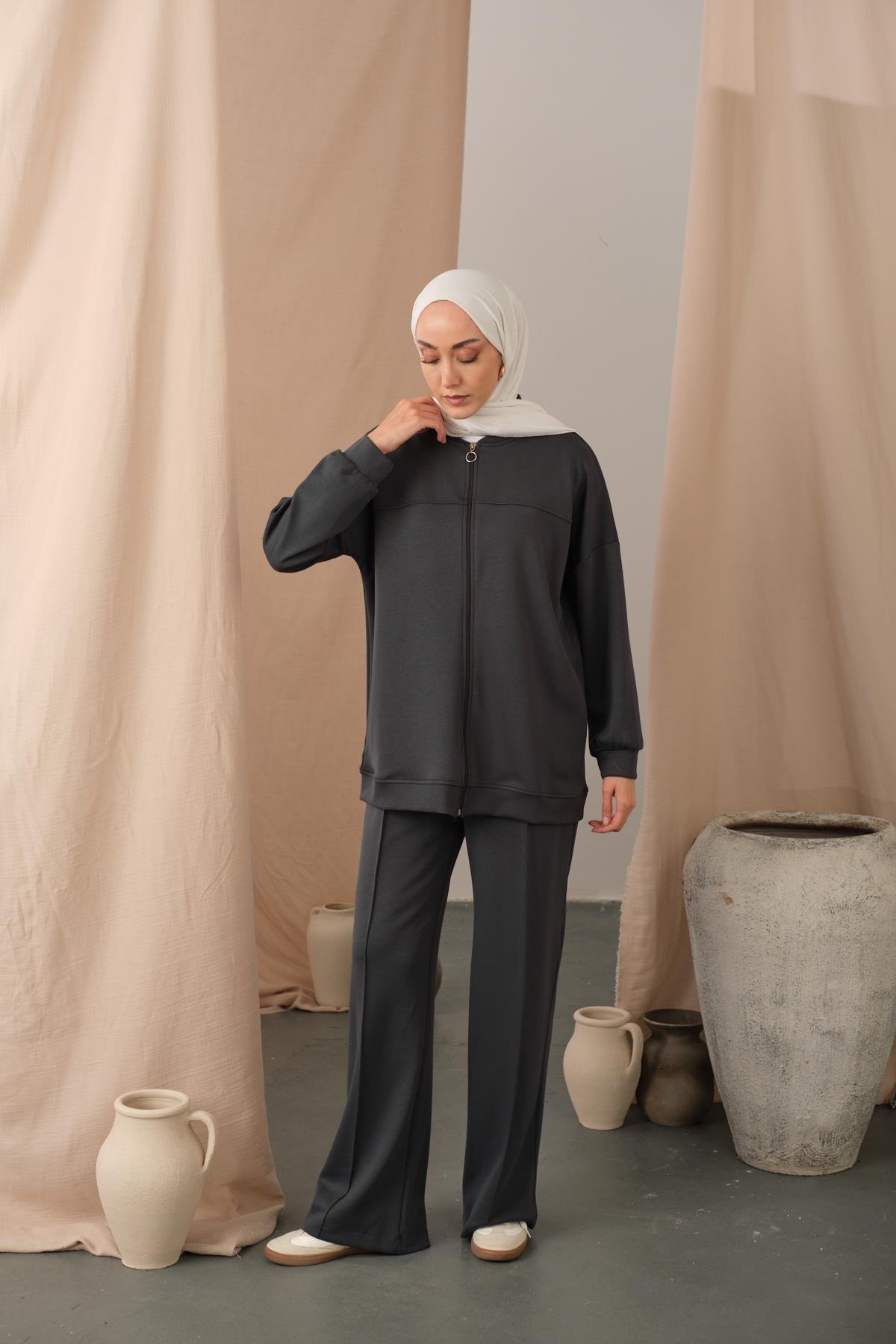 Cima Detay İkili Takım Antrasit