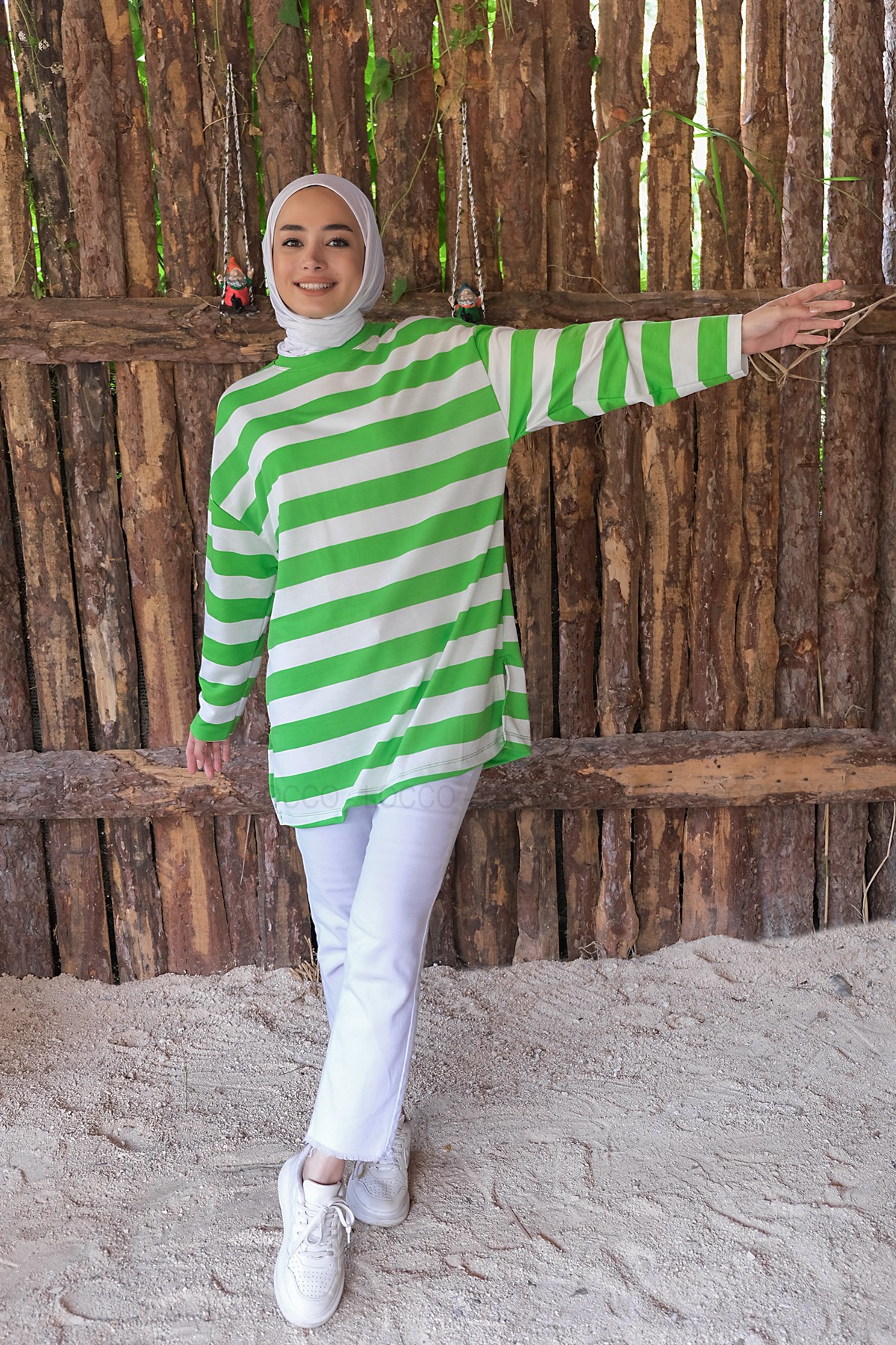 Uygun Fiyatlı CIZGILI TUNIK | Loccomoda.com 