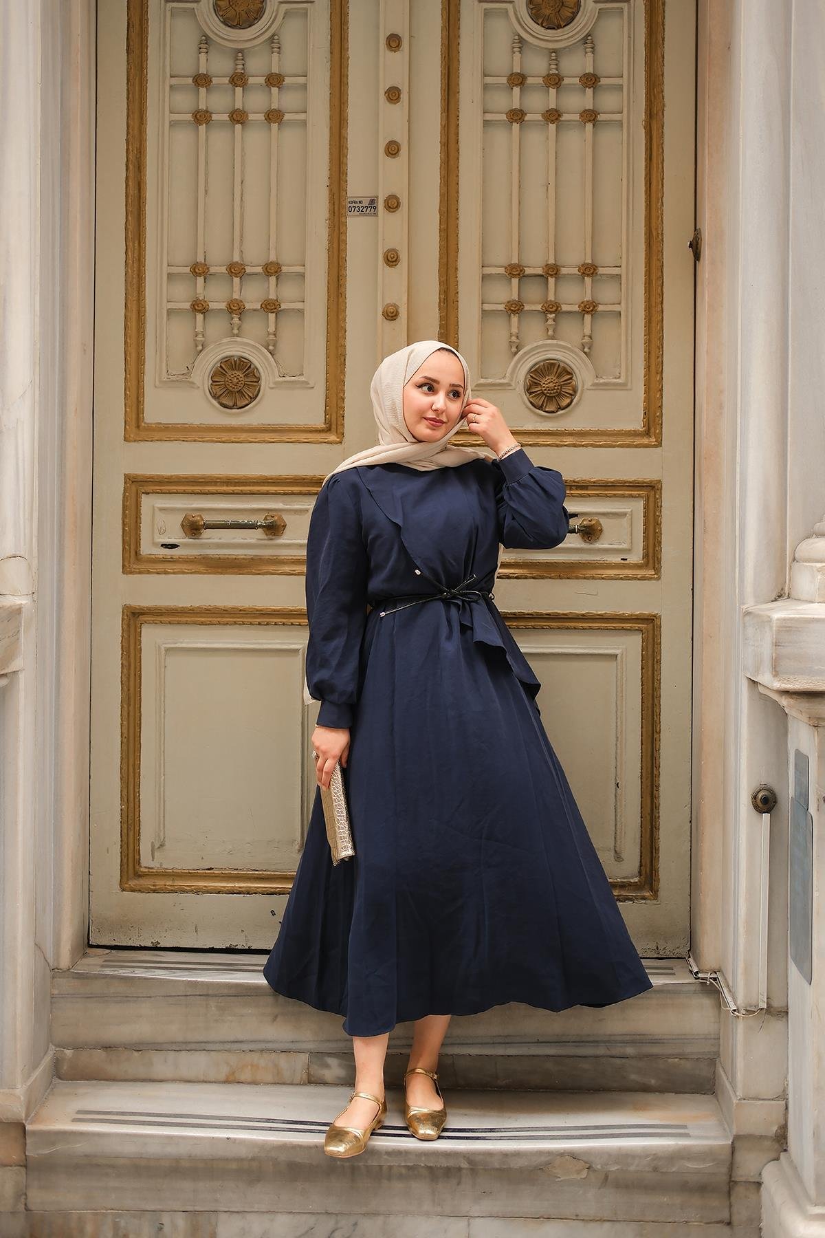 Cosı Elbise Lacivert