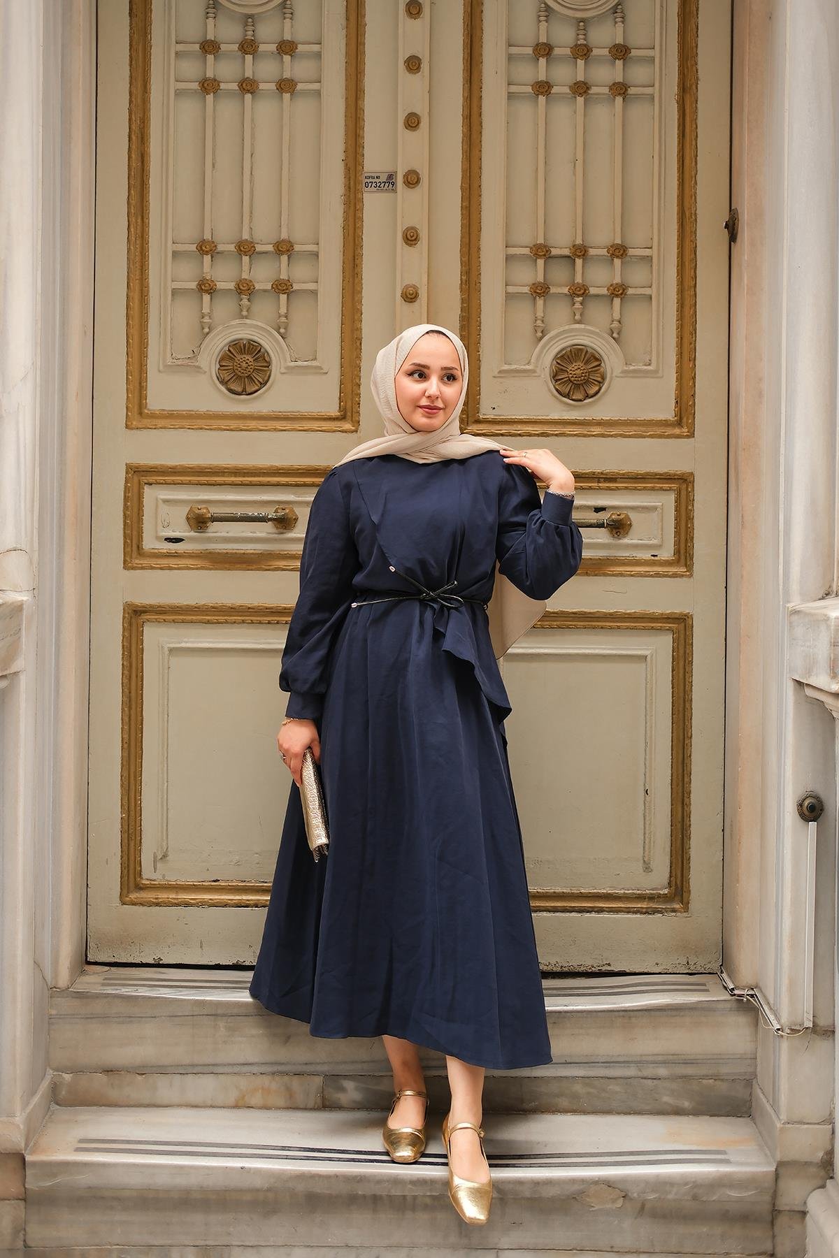 Cosı Elbise Lacivert