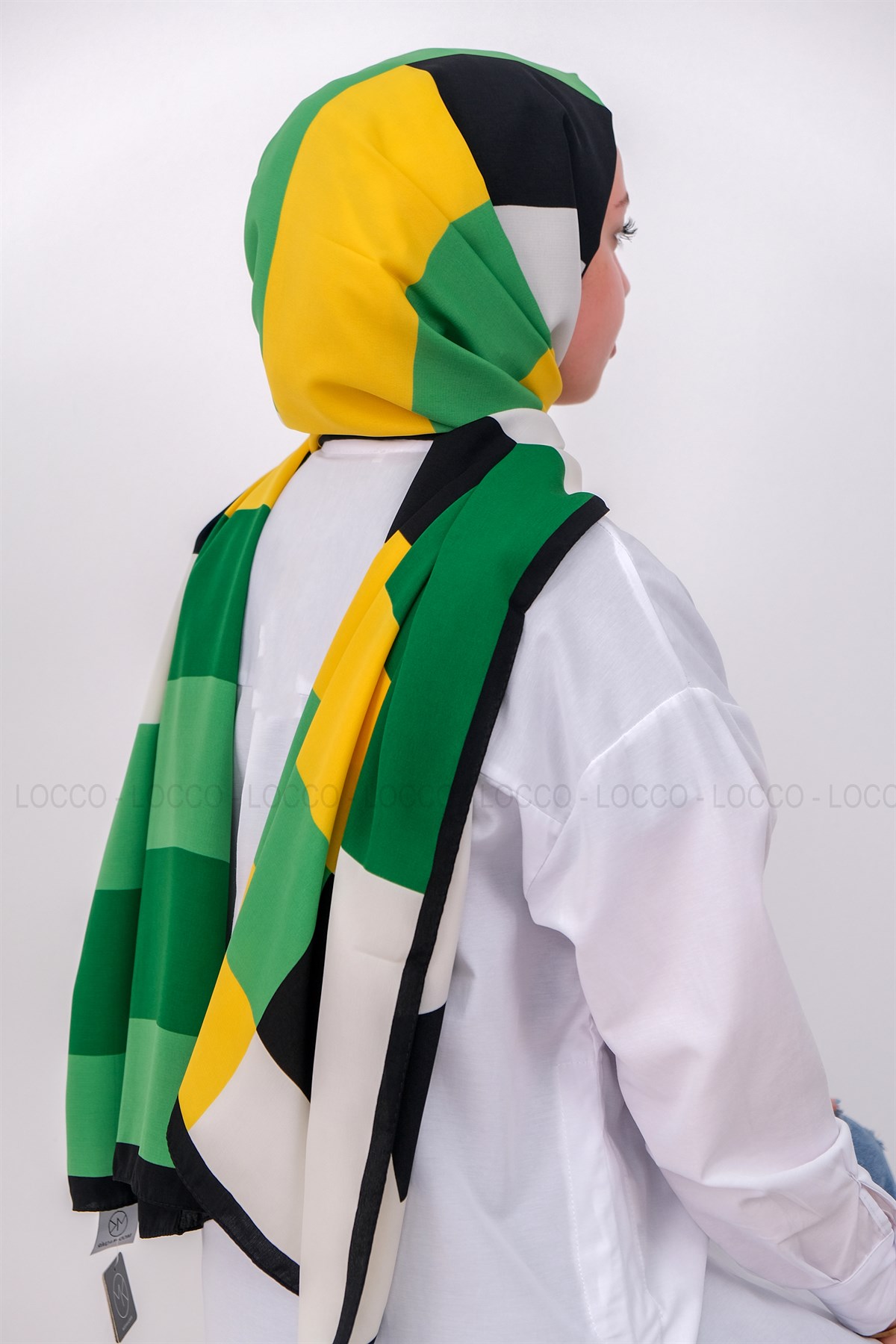 Uygun Fiyatlı DESENLI MEDINE IPEGI SAL ZUMRUT YESIL | Loccomoda.com 