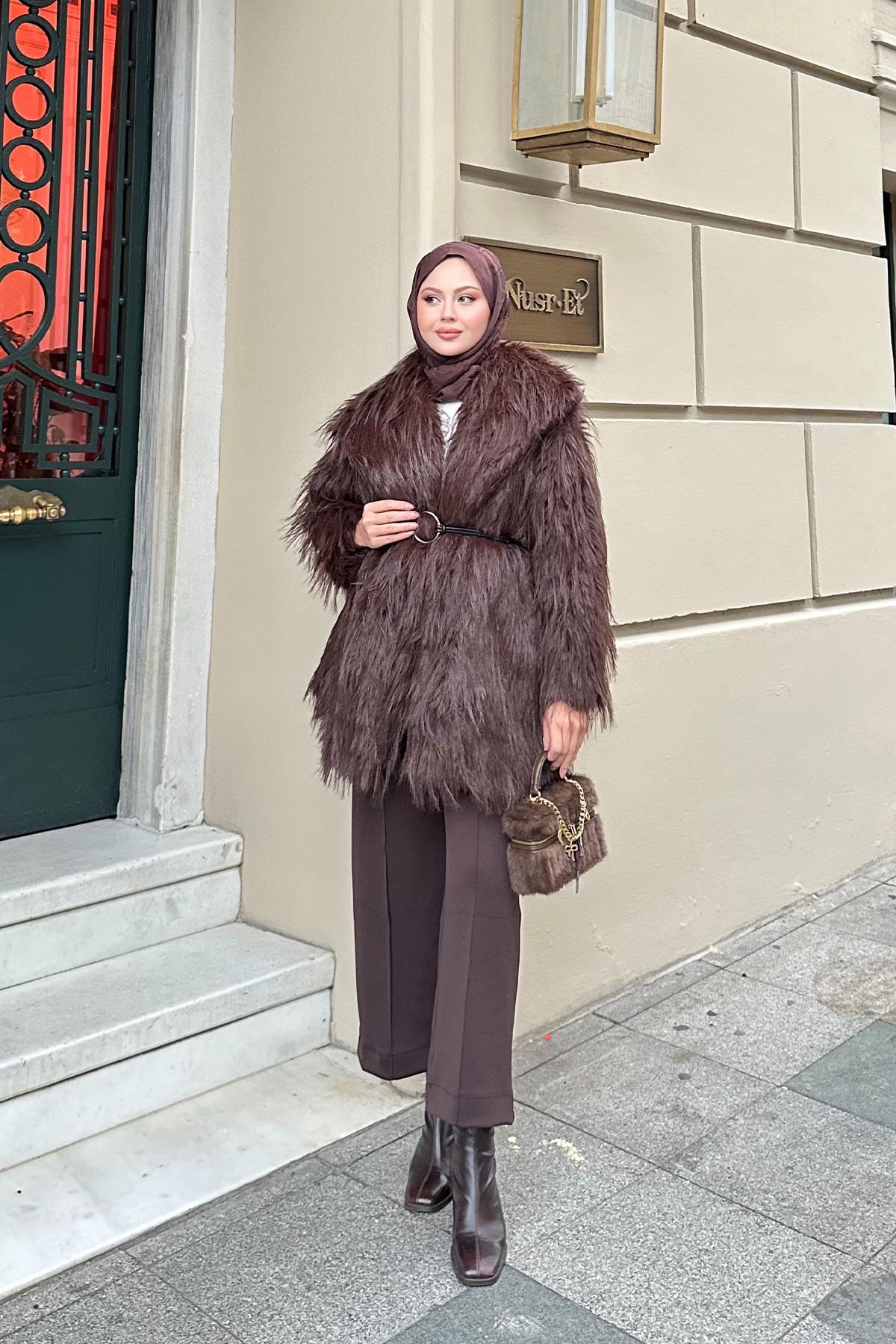 Halka Kemer Detay Kaban Acı Kahve