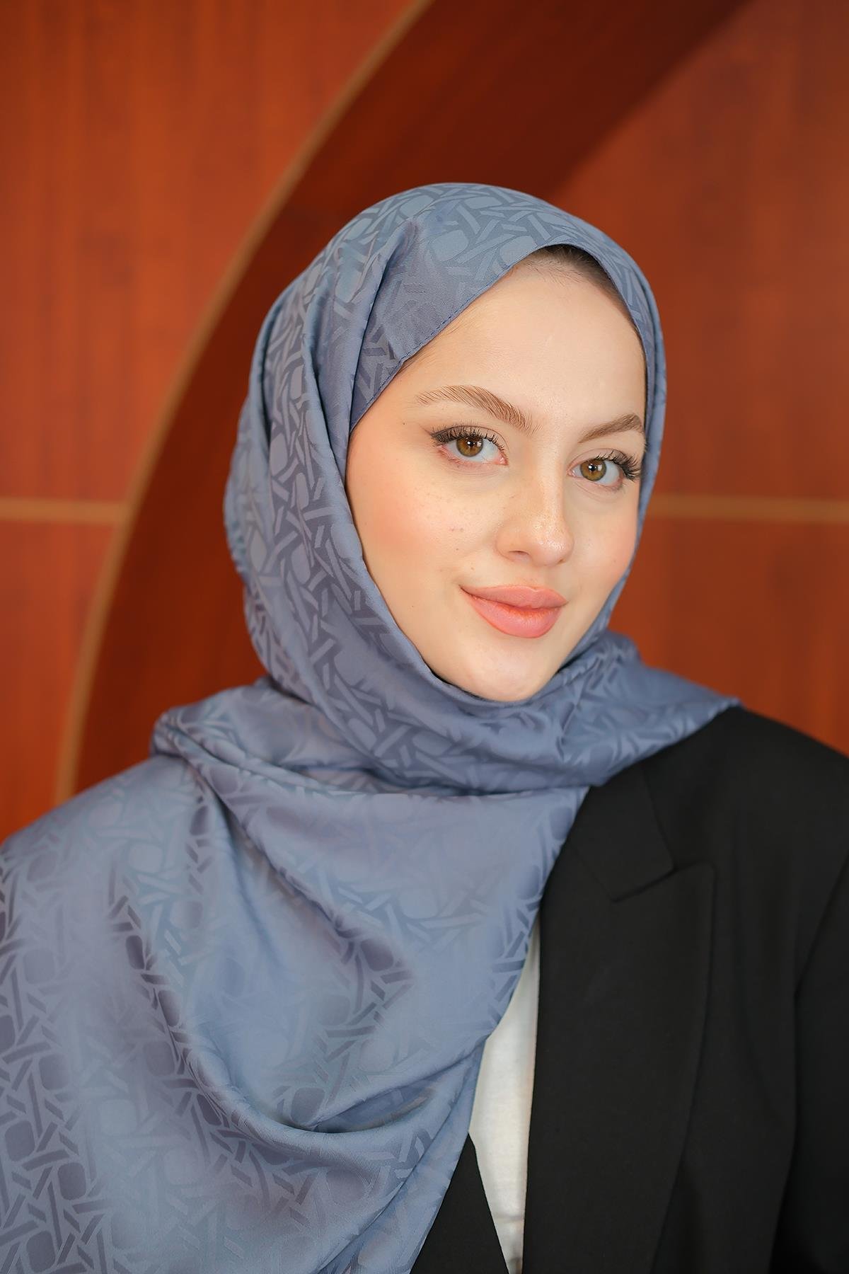 Jakar Şal İndigo Mavi