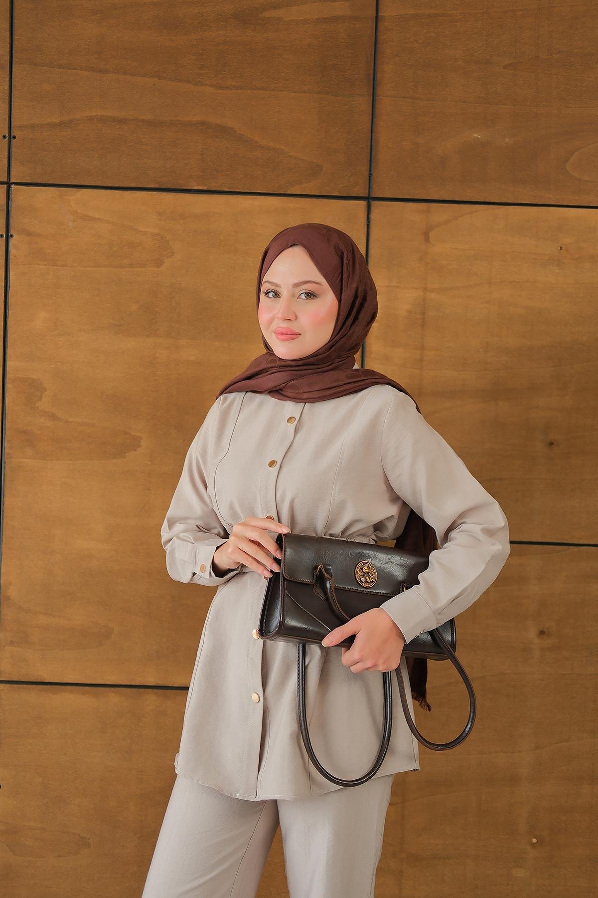 Kemer Detay Takım Krem