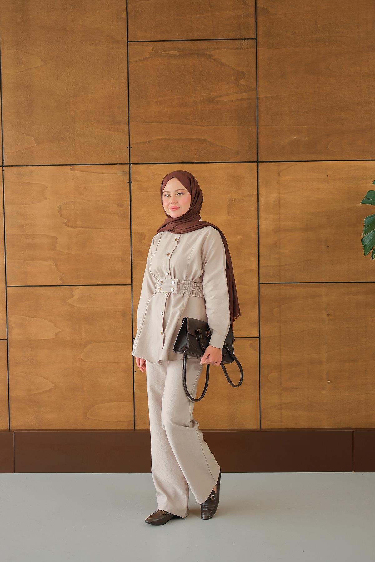 Kemer Detay Takım Krem