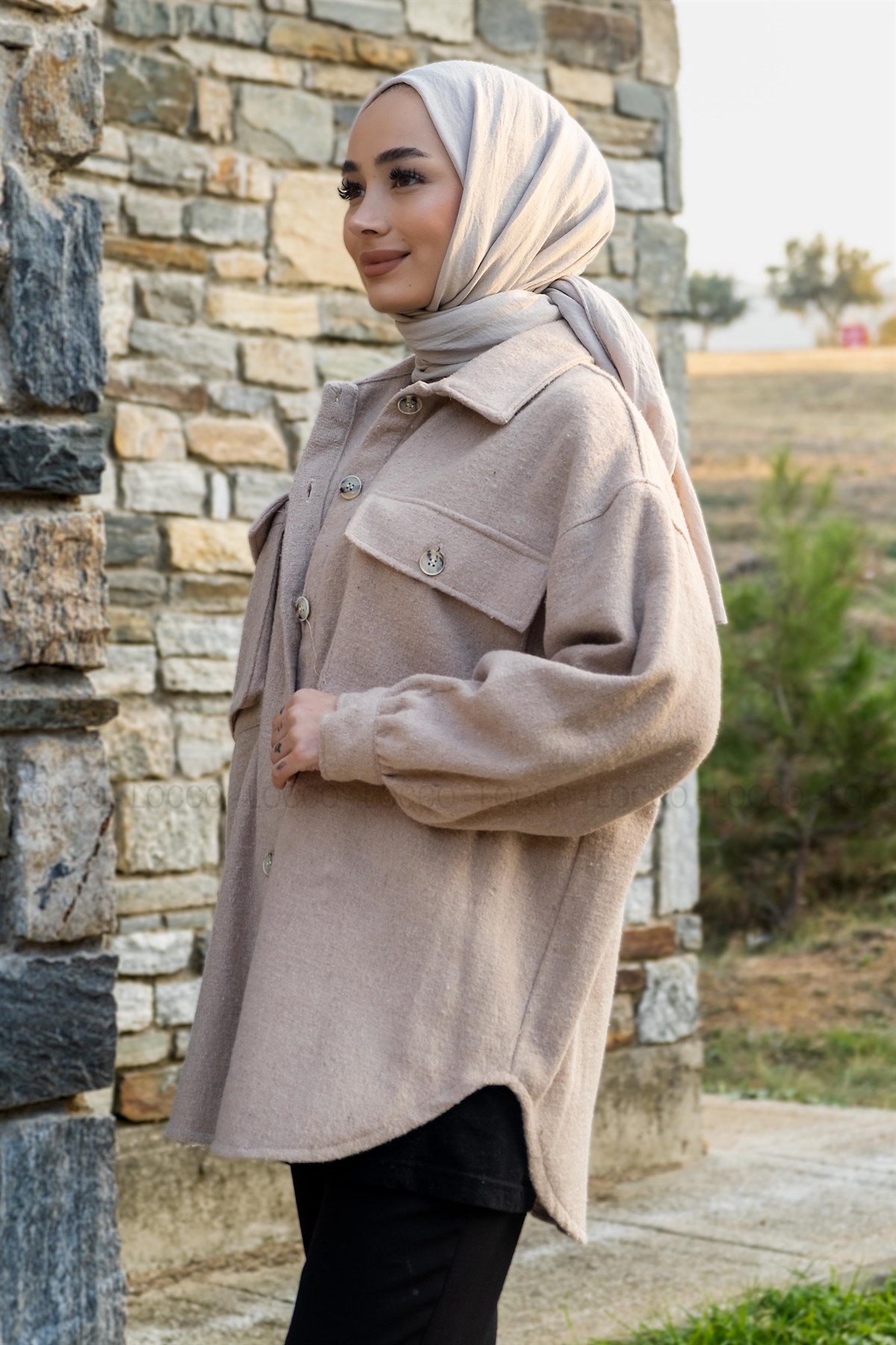 Uygun Fiyatlı KORUK CEPLI SALAS GOMLEK TAS | Loccomoda.com 