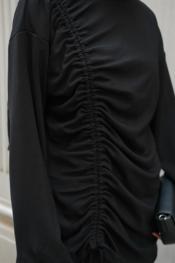 Lastik Detay İkili Takım Siyah