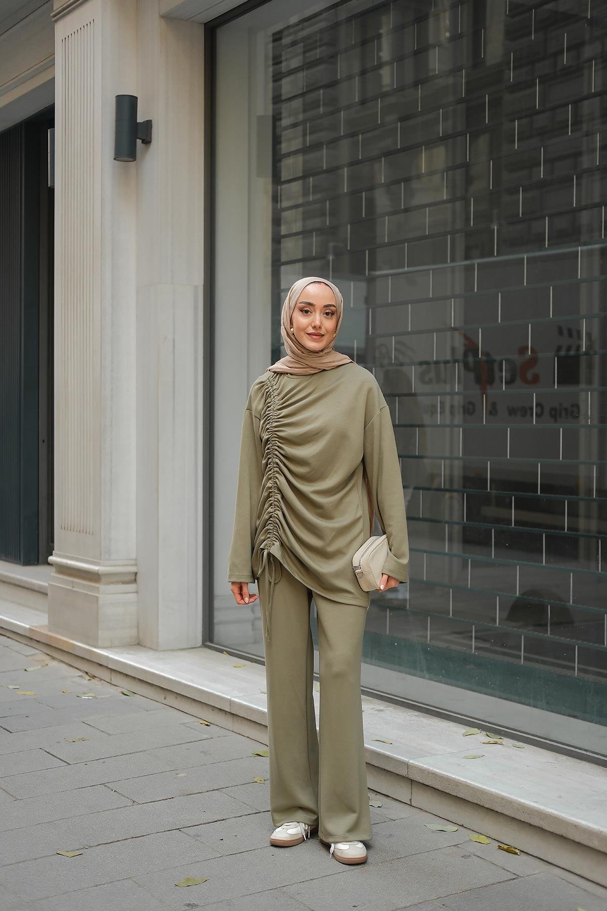 Lastik Detay İkili Takım Yeşil