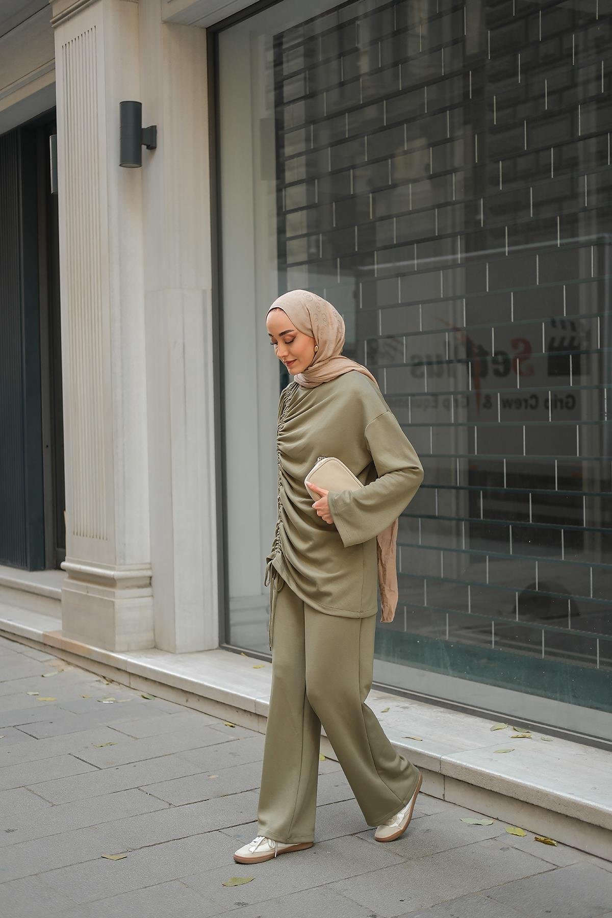 Lastik Detay İkili Takım Yeşil