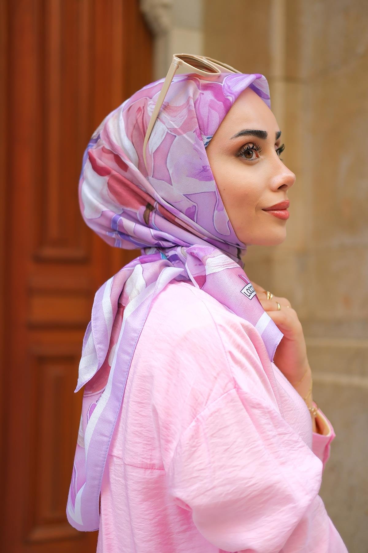 Manolya Soft Eşarp Lila