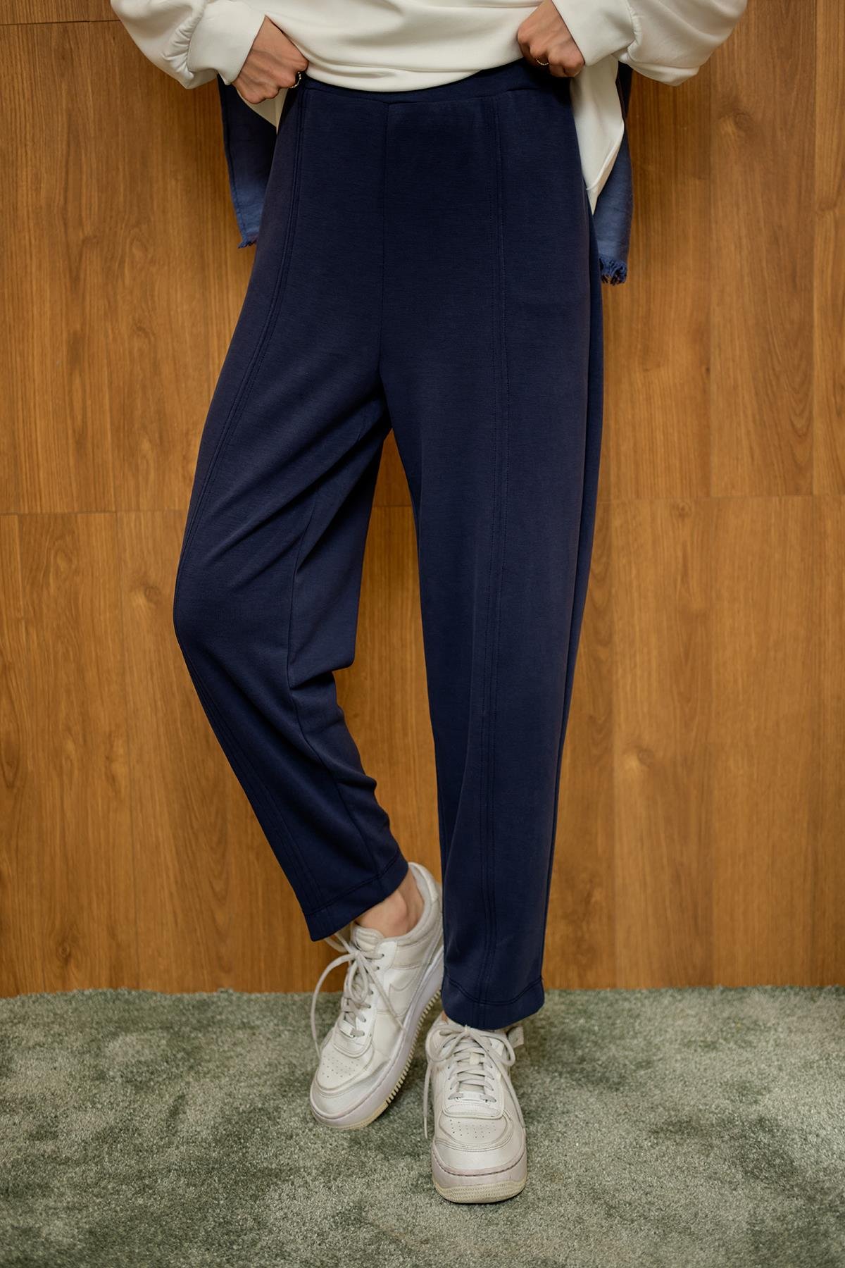 Modal Pantolon Lacivert