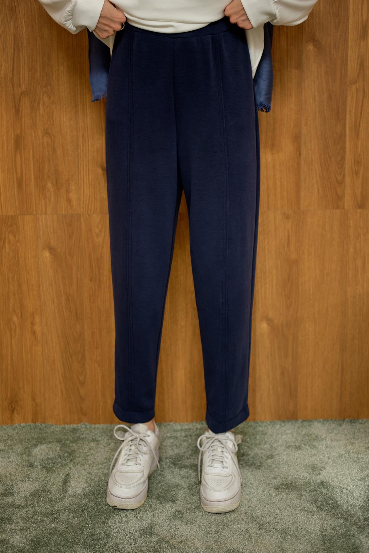 Modal Pantolon Lacivert