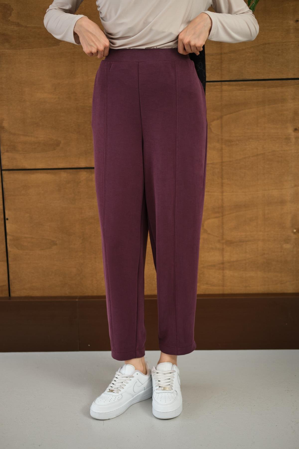 Modal Pantolon Mürdüm