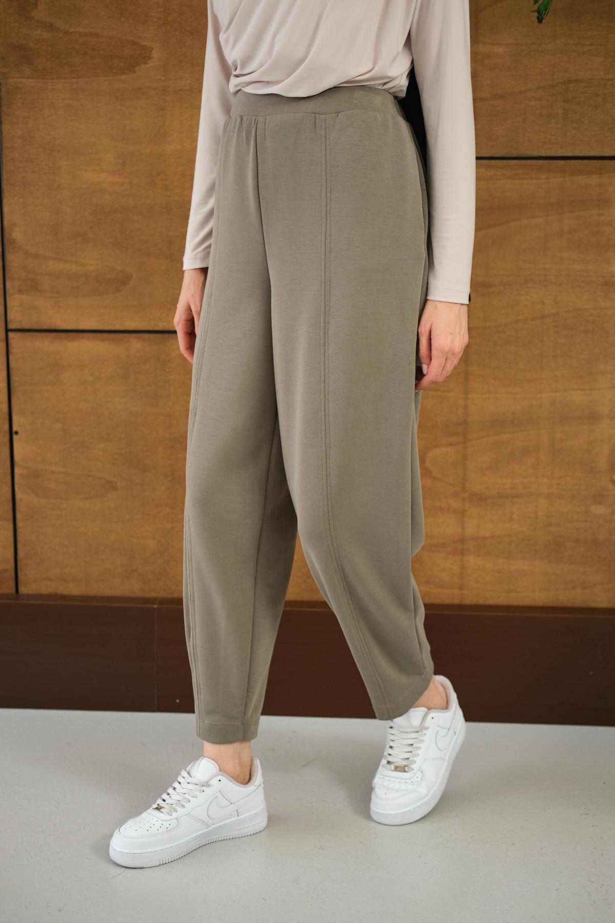 Modal Pantolon Yeşil