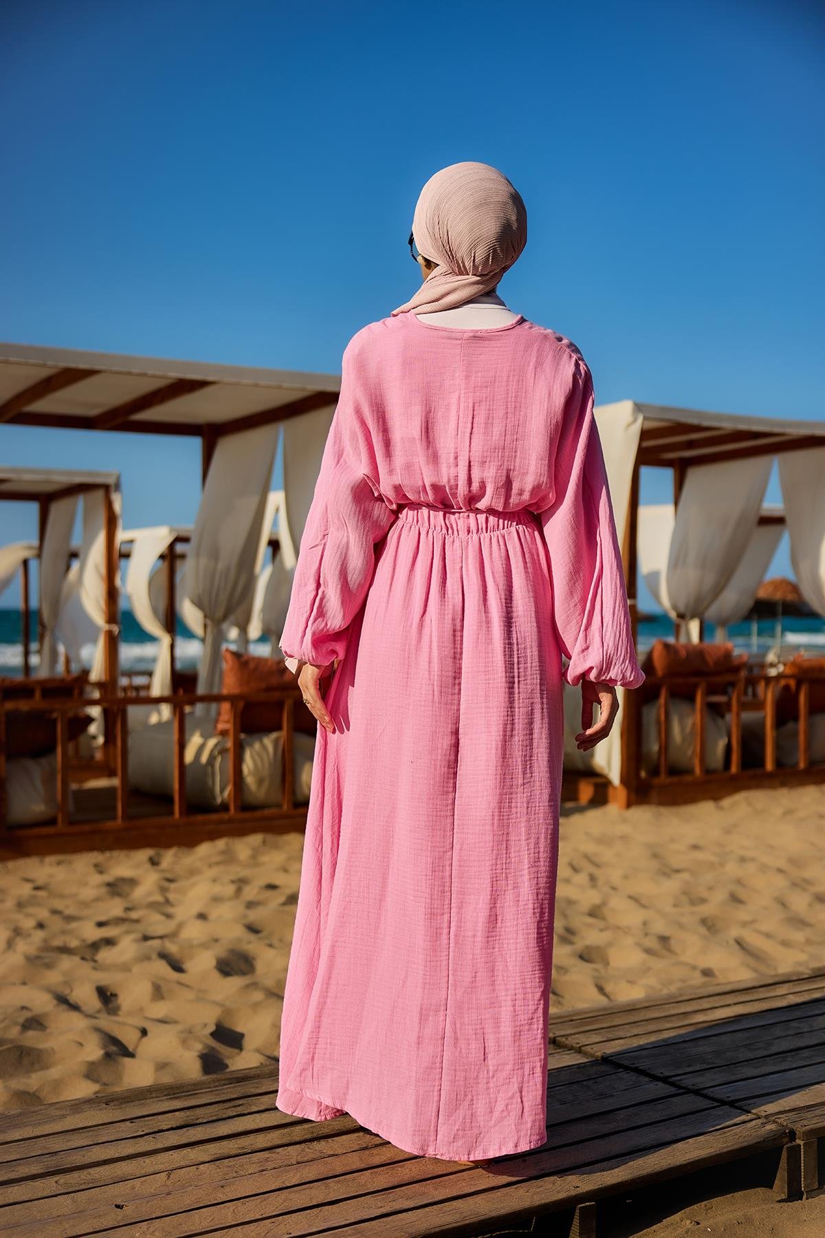 Olivia Elbise Fuşya