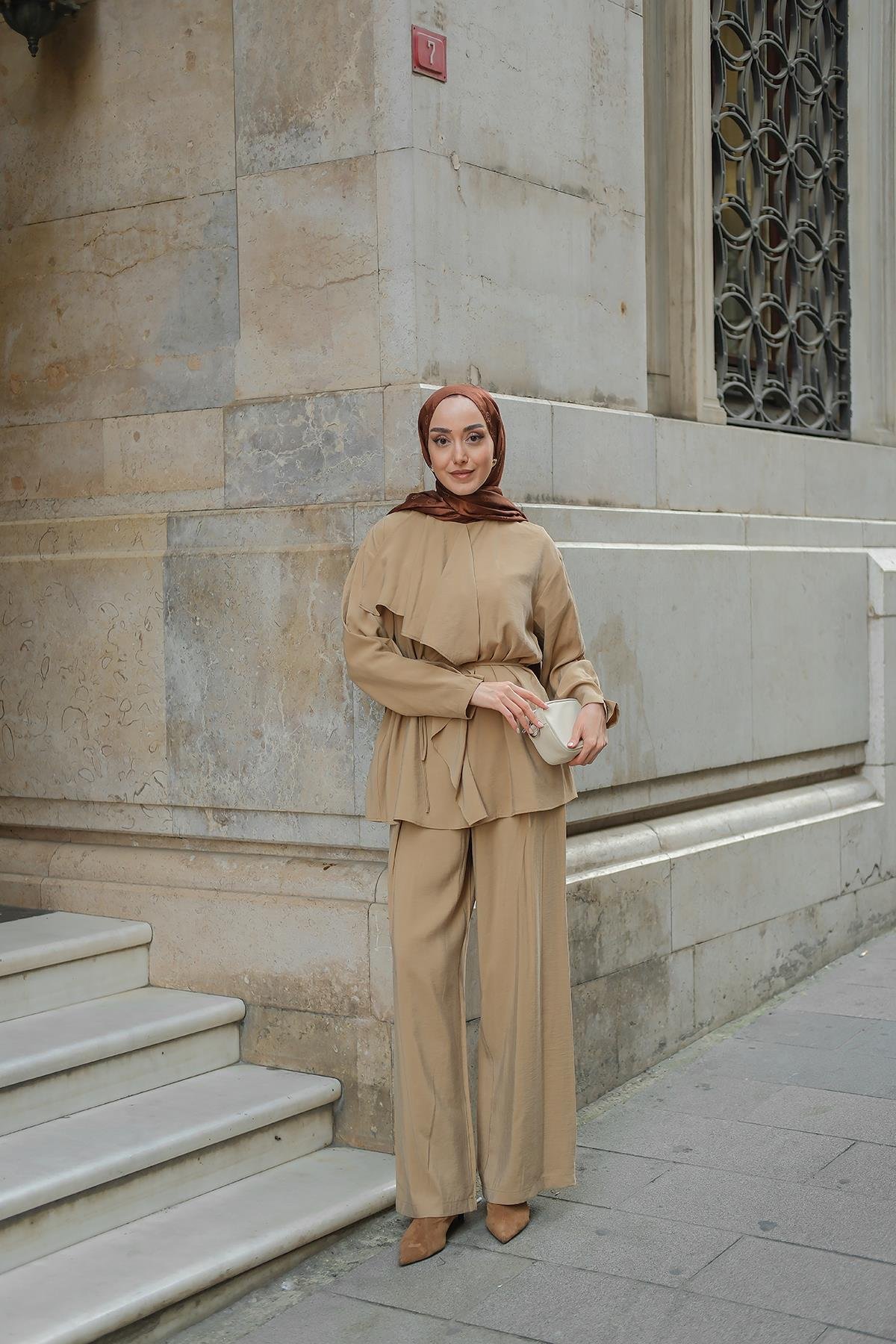 Ön Büzgülü İkili Takım Vizon