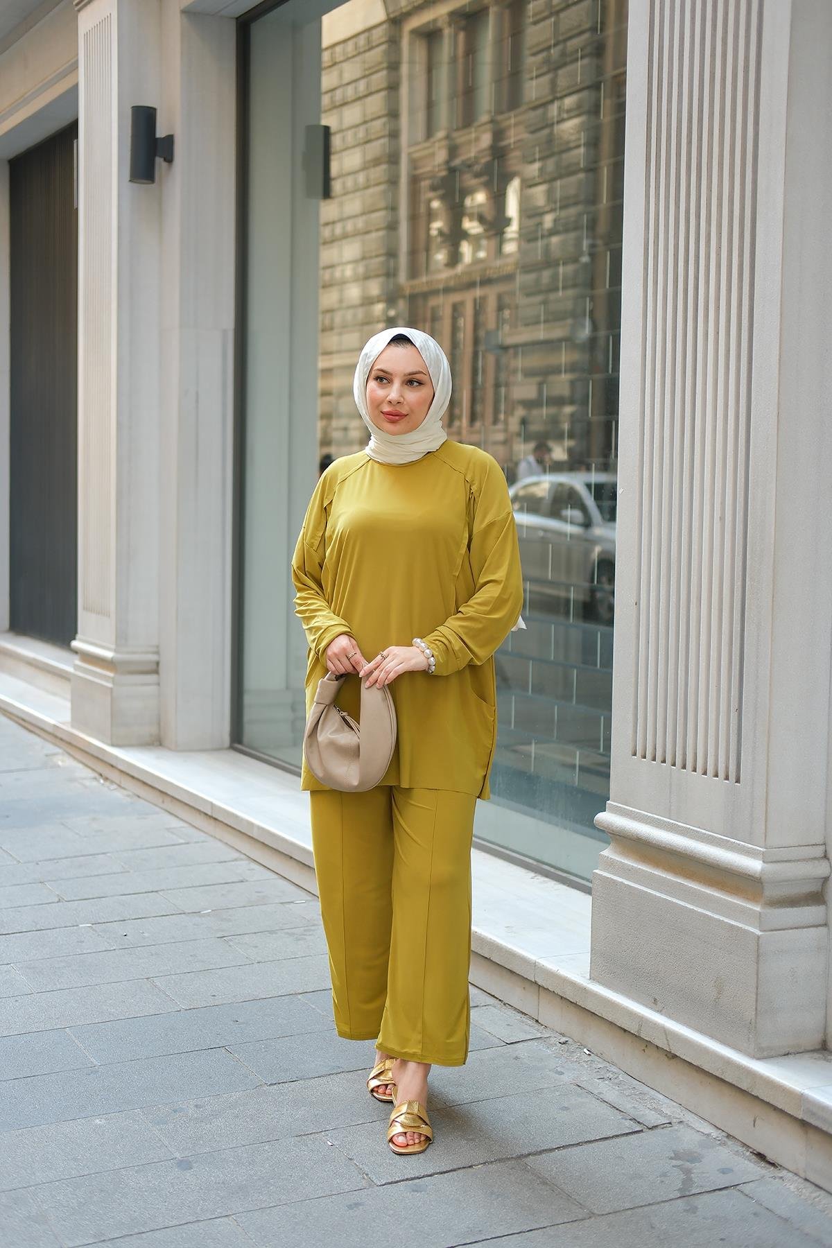 Parça Detay İkili Takım Yağ Yeşil