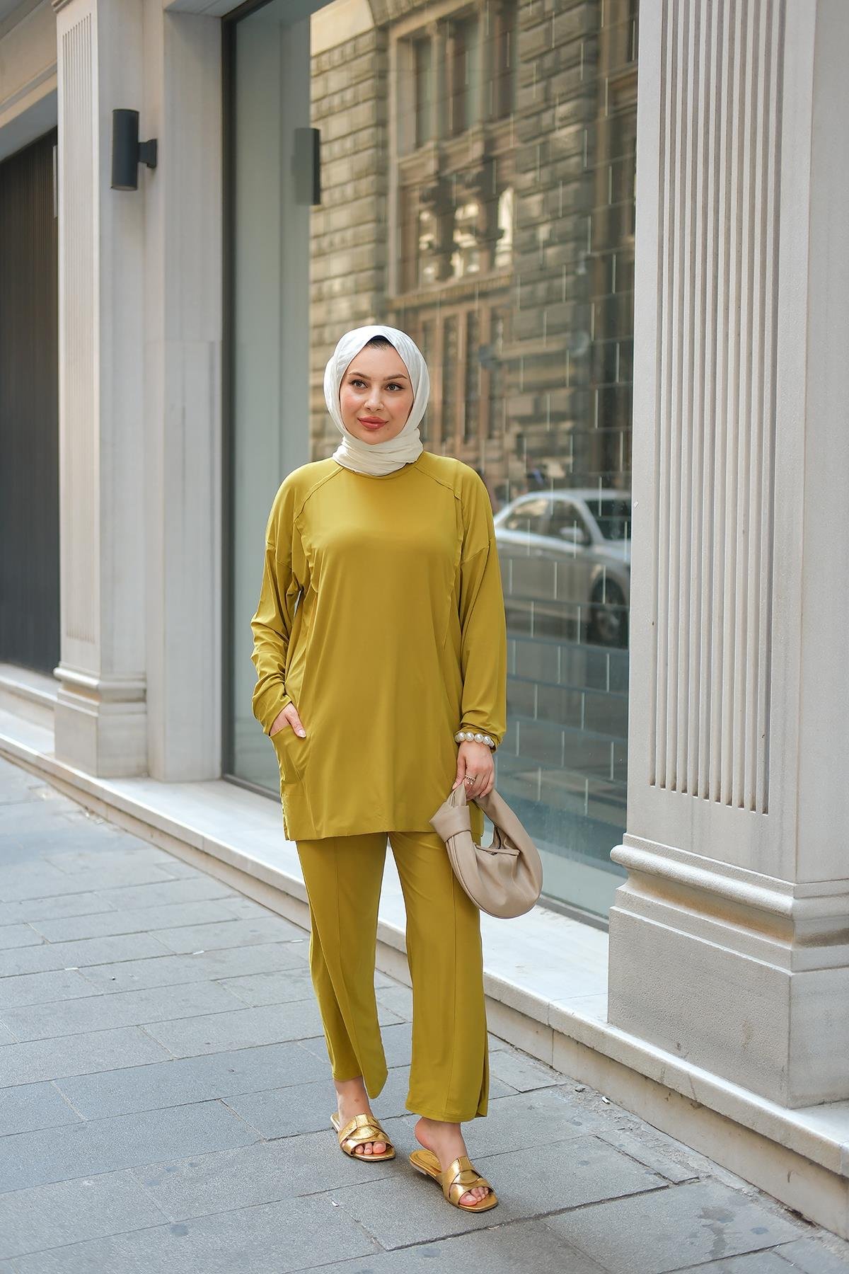 Parça Detay İkili Takım Yağ Yeşil