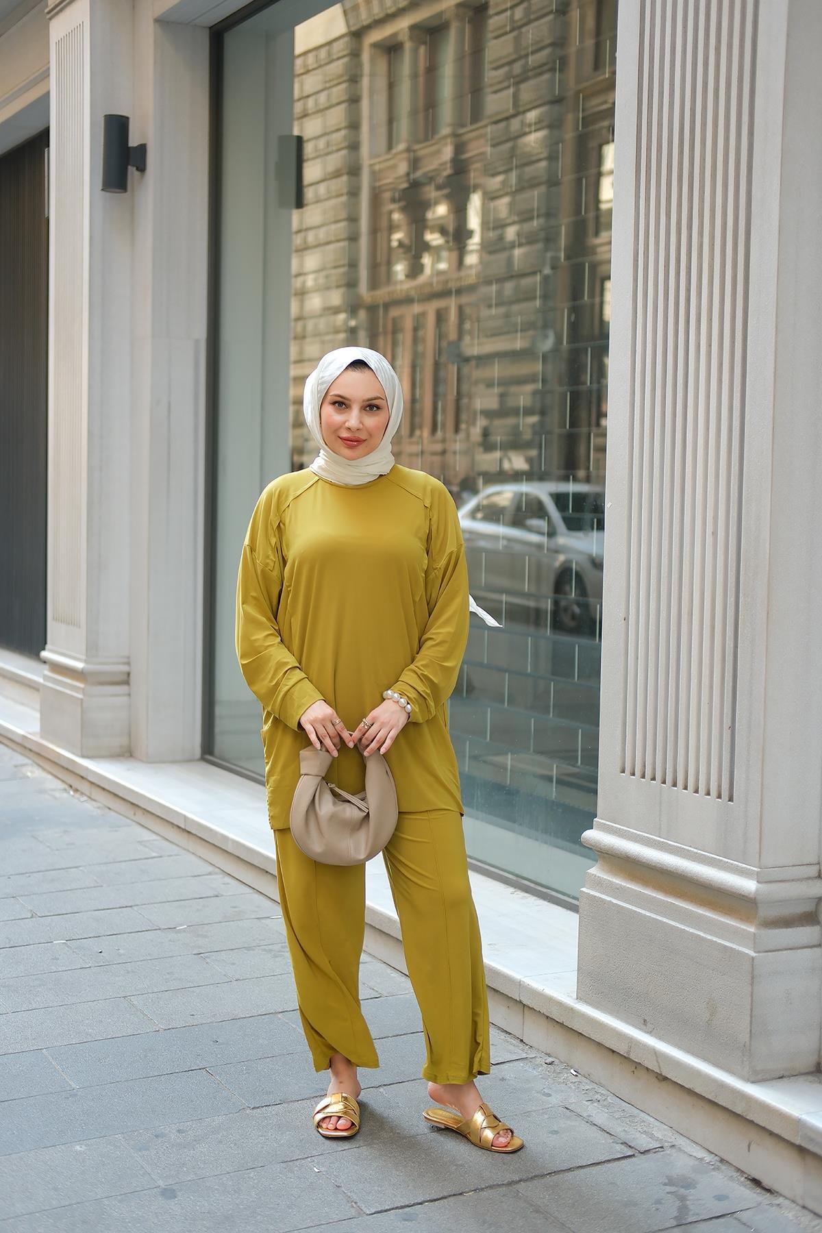 Parça Detay İkili Takım Yağ Yeşil