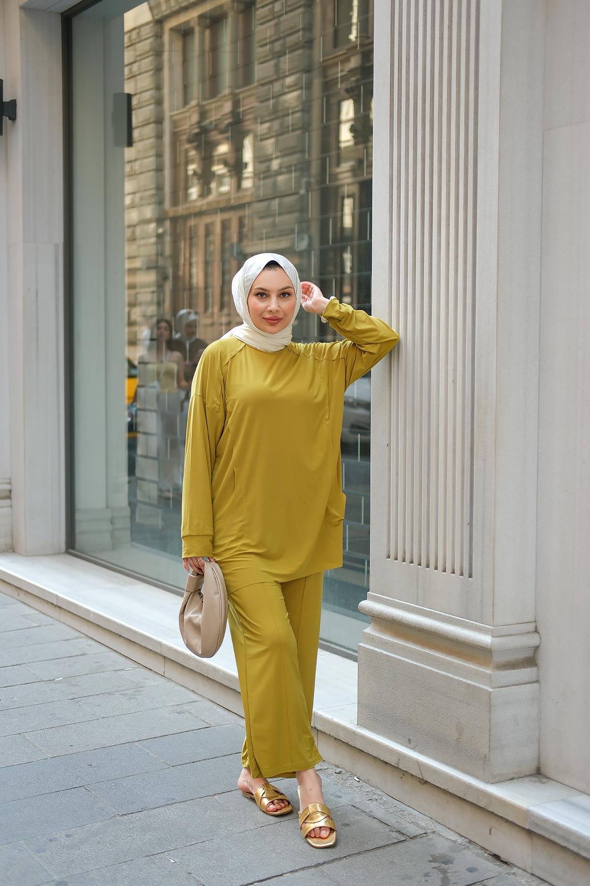 Parça Detay İkili Takım Yağ Yeşil