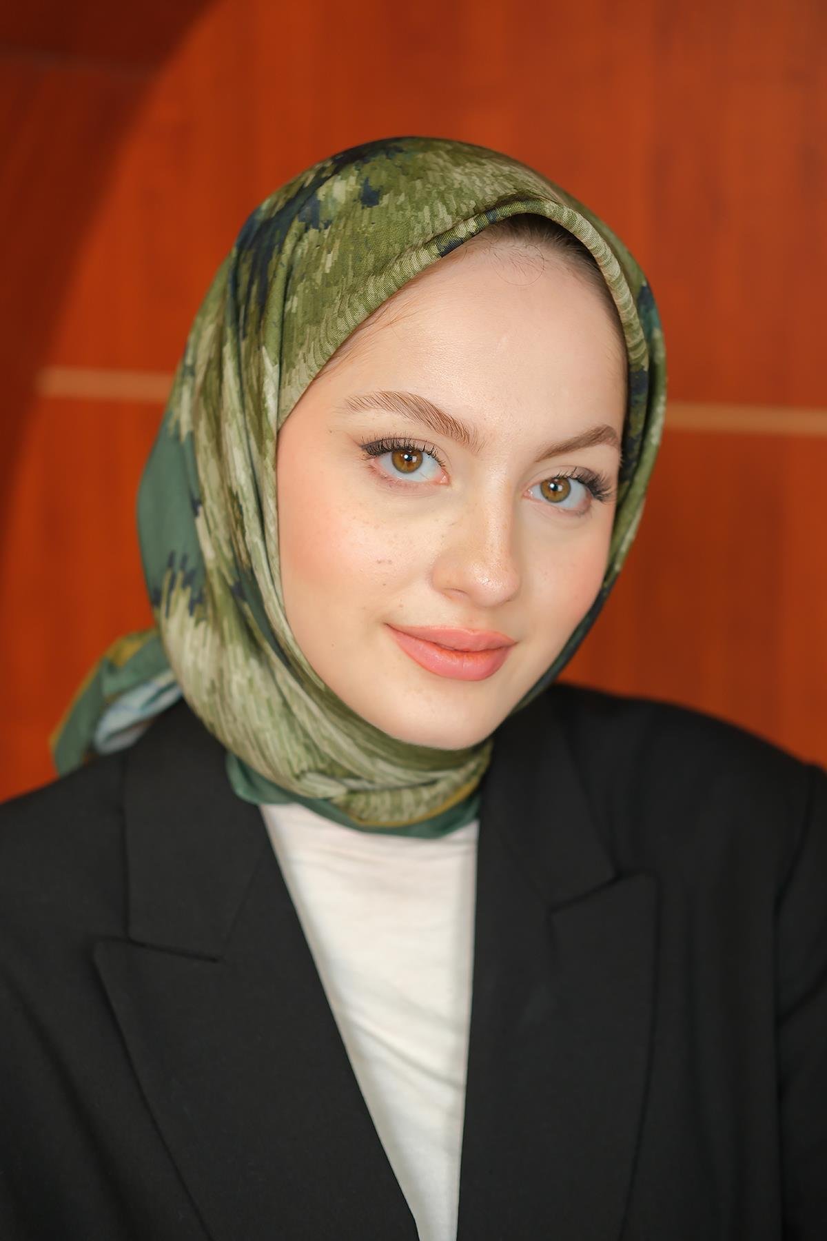 Prizma Soft Şal Yeşil